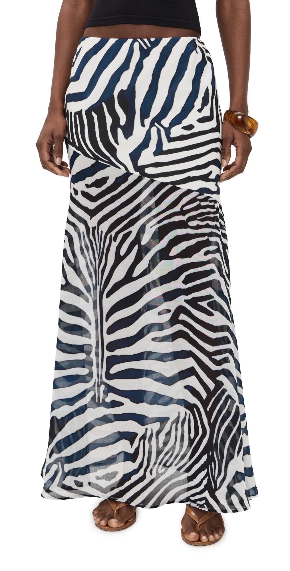 Seven Wonders Sahara Low Waisted Maxi Skirt Sahara Black