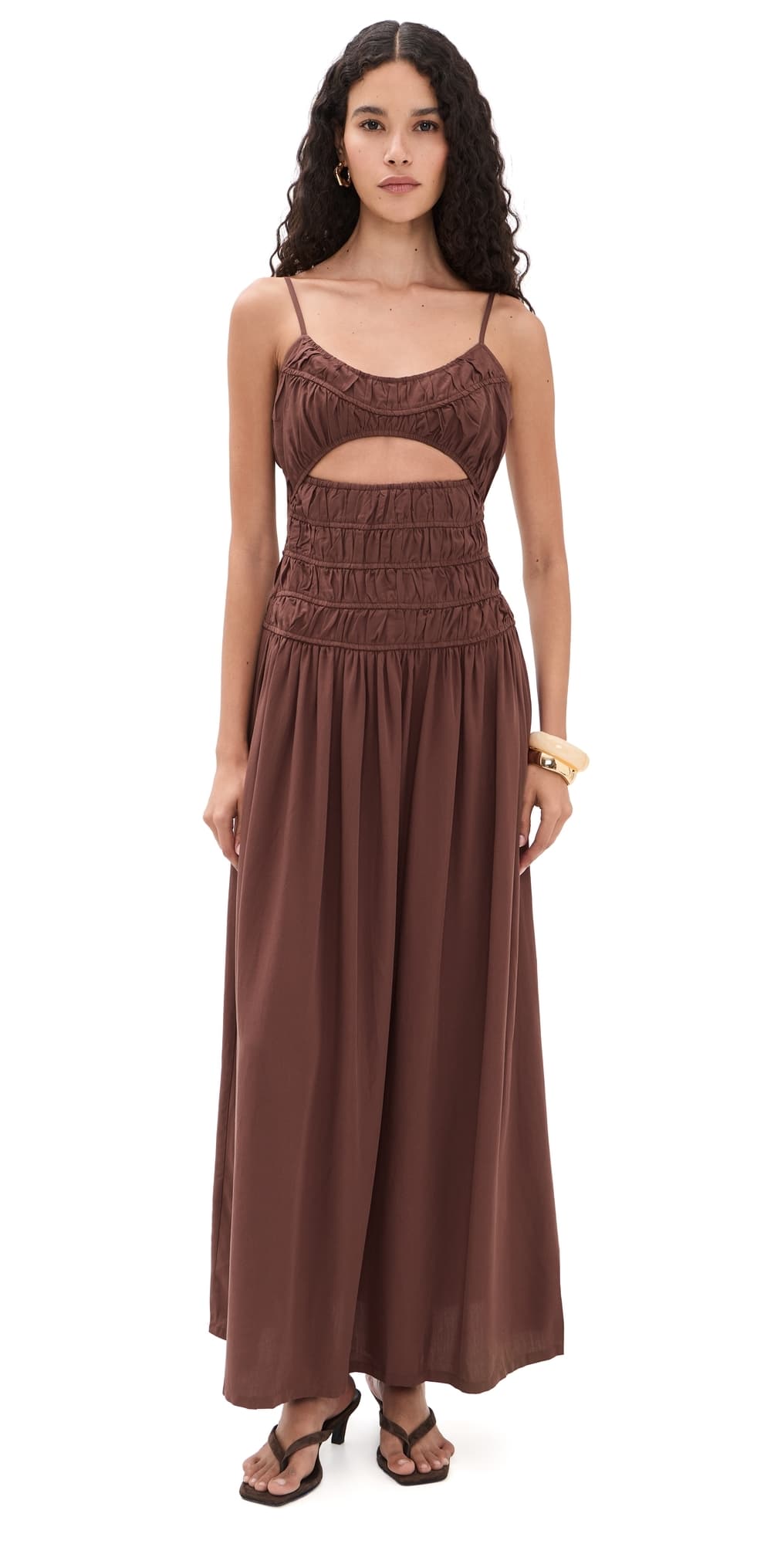 Seven Wonders Adora Maxi Dress Chocolate