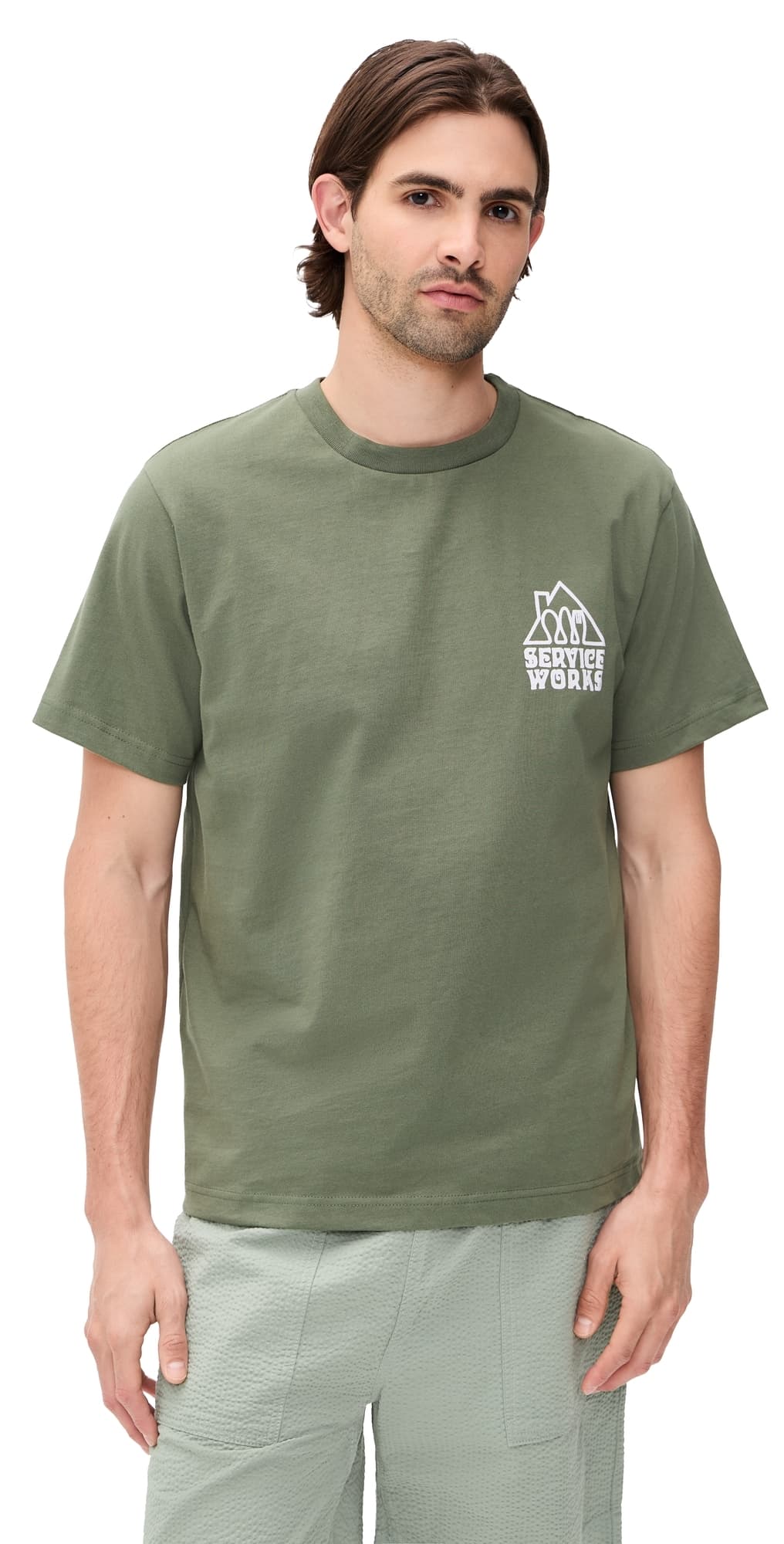 Service Works Home Comforts Tee Olive · M