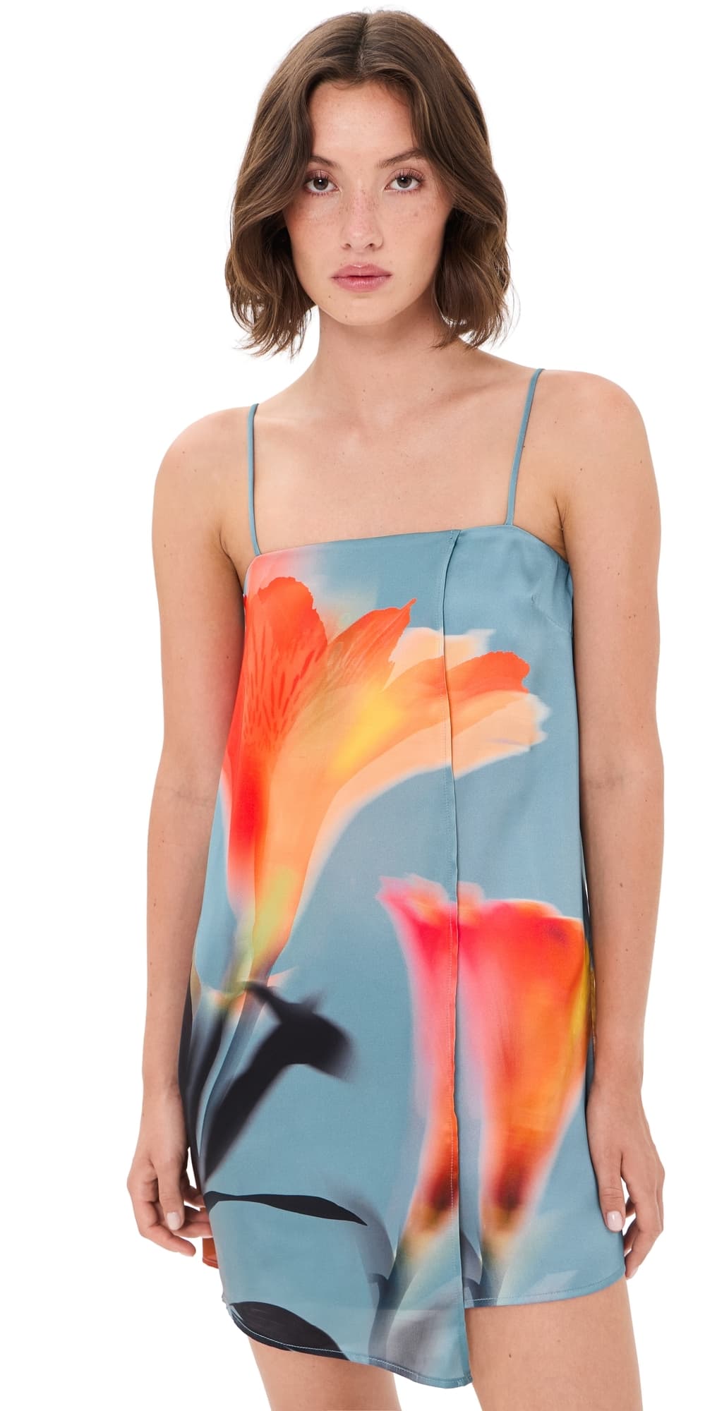 MISA Inez Dress Fire Petal