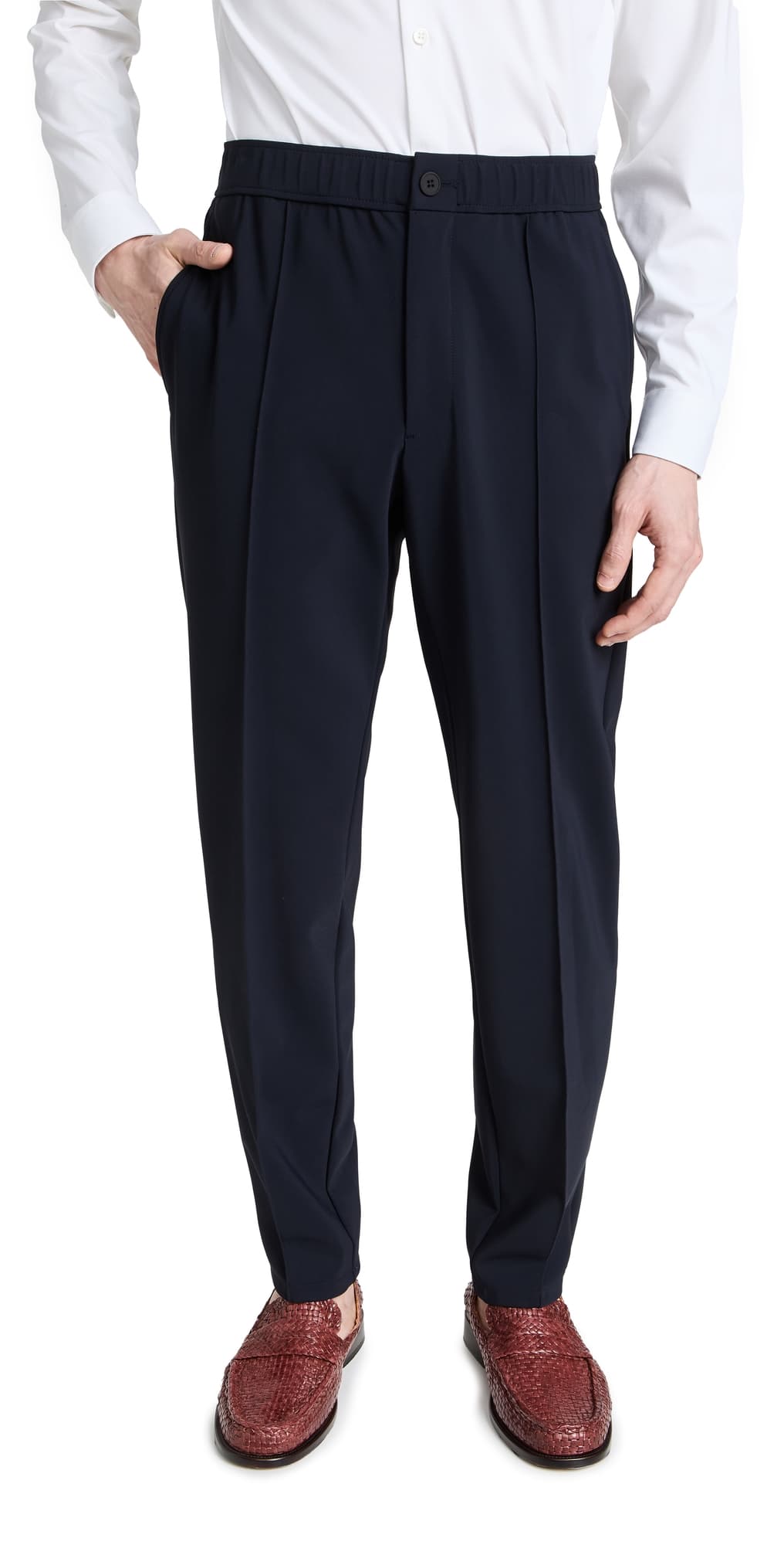 Theory Curtis Drawstring Precision Ponte Pants Baltic