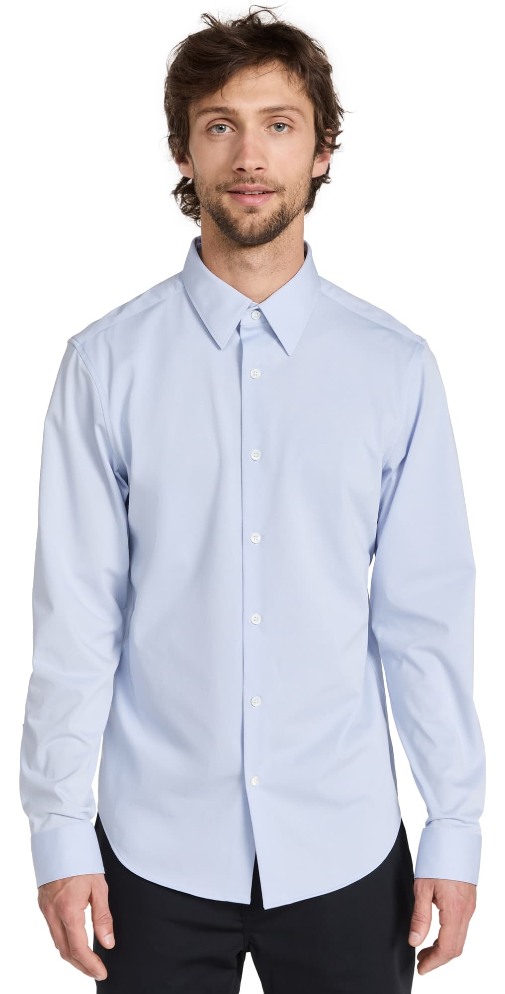 Theory Sylvain Structure Knit Shirt Olympic