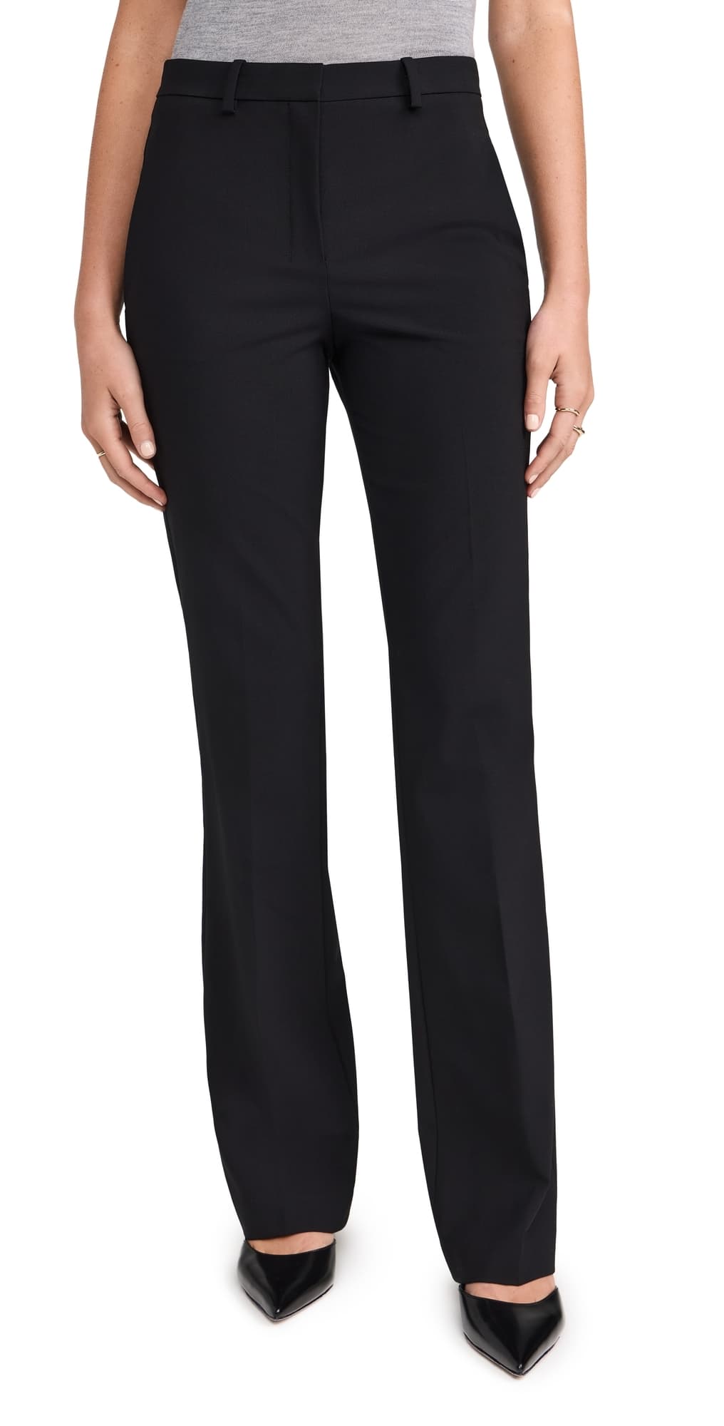 Theory Slim Trousers Black