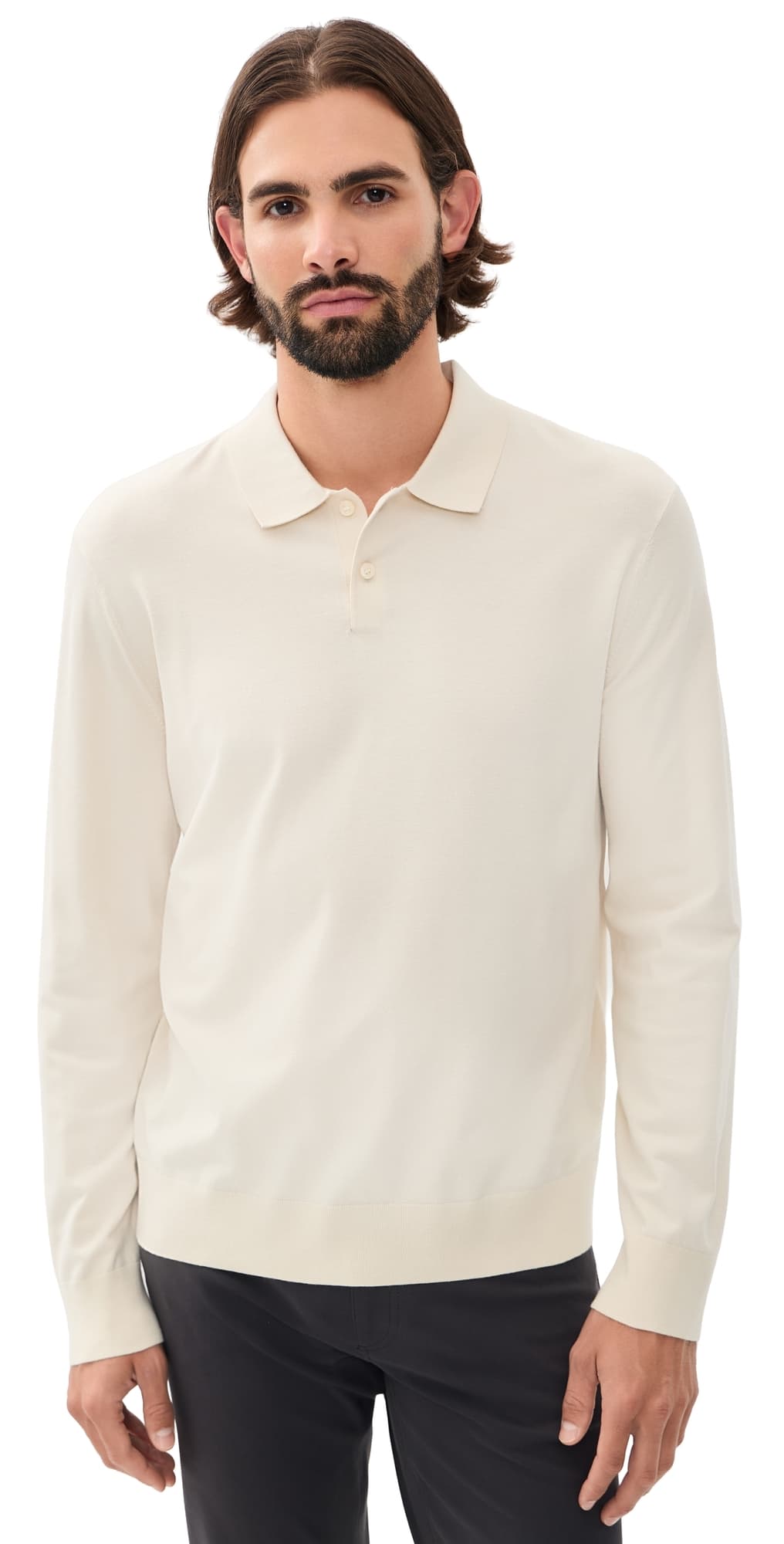 Theory Goris Light Bilen Polo Oat Milk