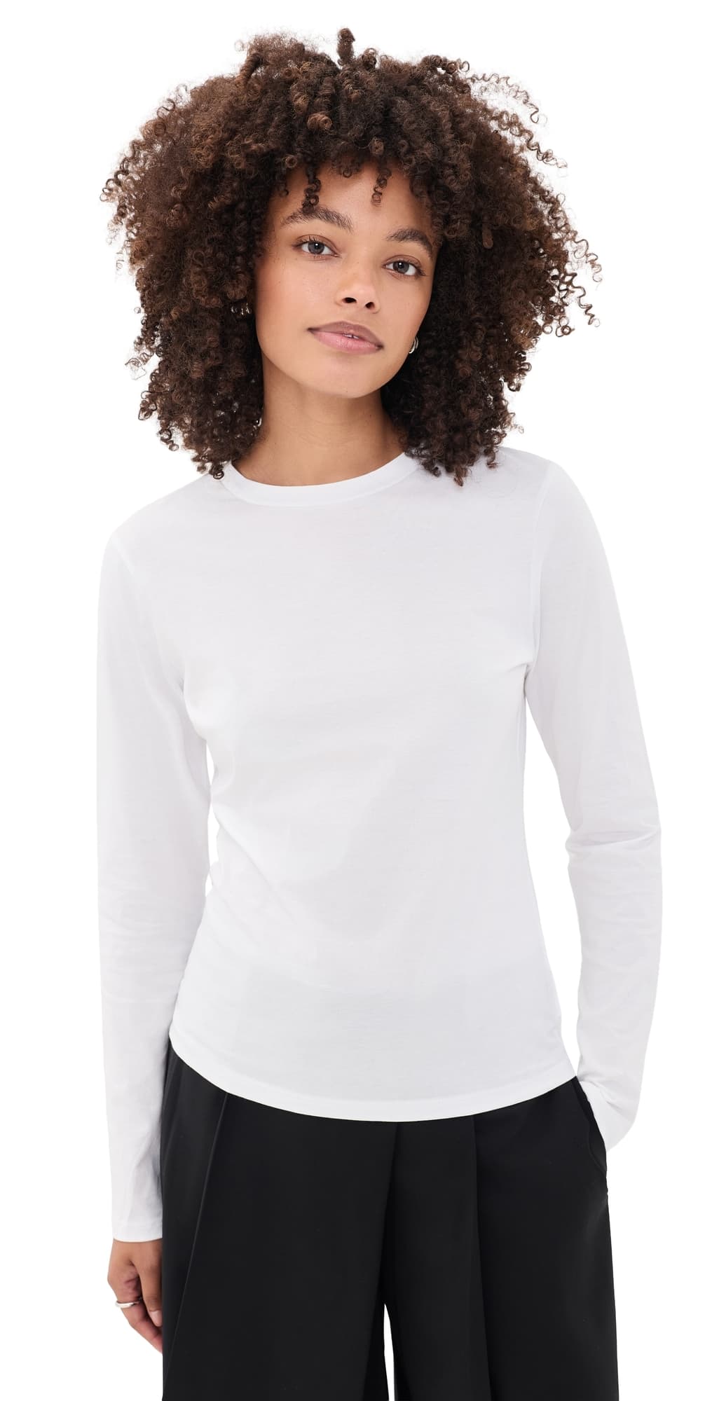 Theory Tiny Tee White · M