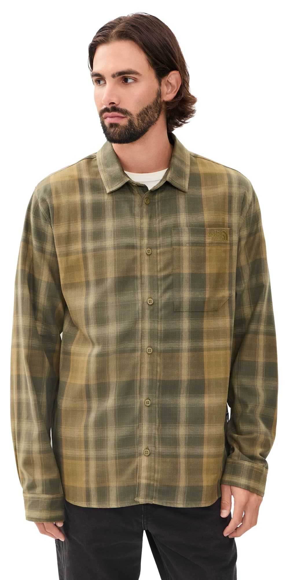 The North Face Mountain Falls Flannel Caraway Seed Routesetter Plaid