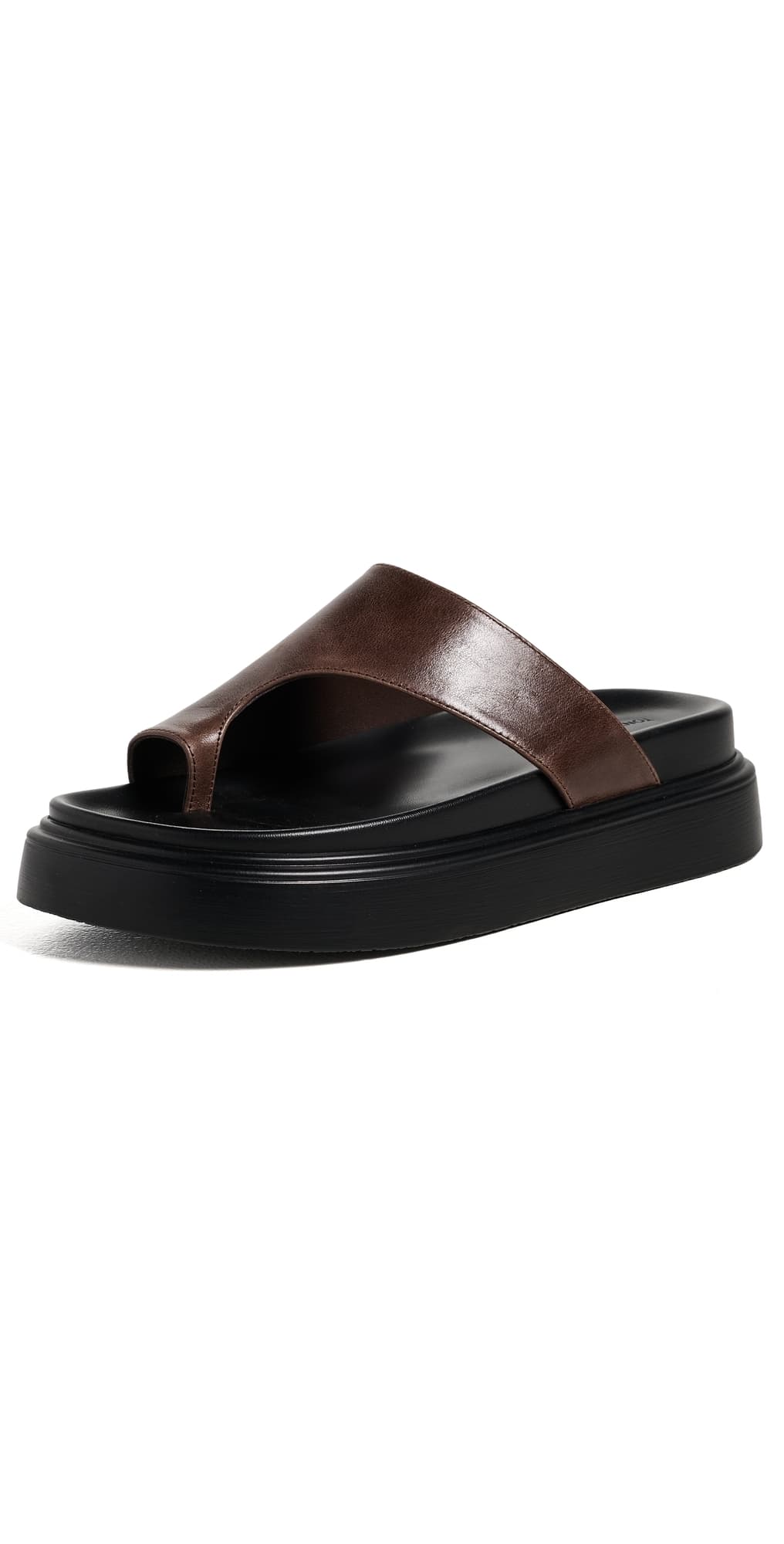 Tony Bianco Jazzy Toe Loop Sandals Choc Vintage