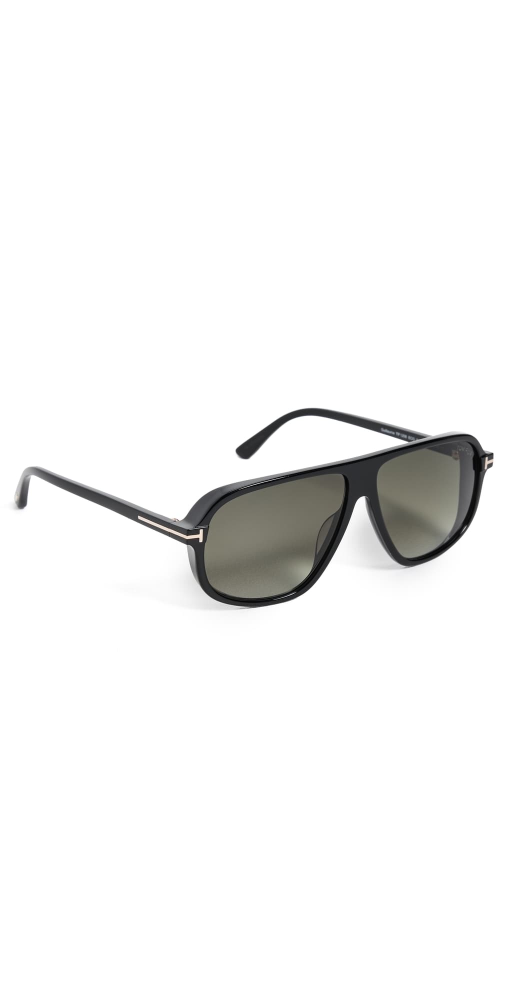 Tom Ford Guillaume Sunglasses Shiny Black/Gradient Smoke