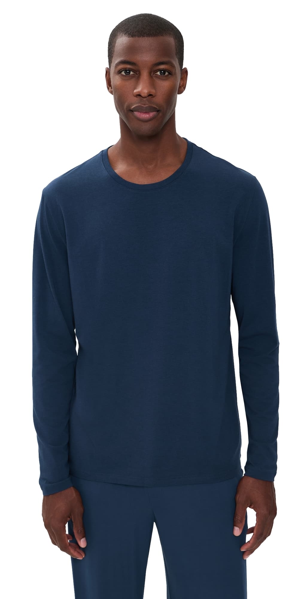Tommy John Second Skin Long Sleeve Crewneck Dress Blues