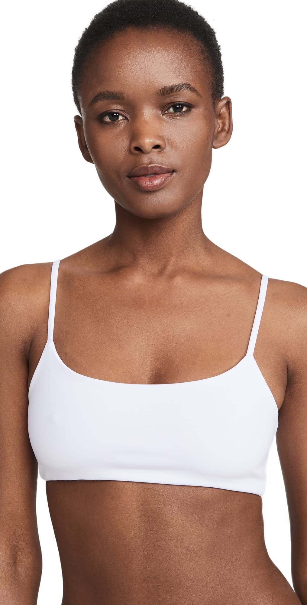 Top Secret Prop Top Bralette White