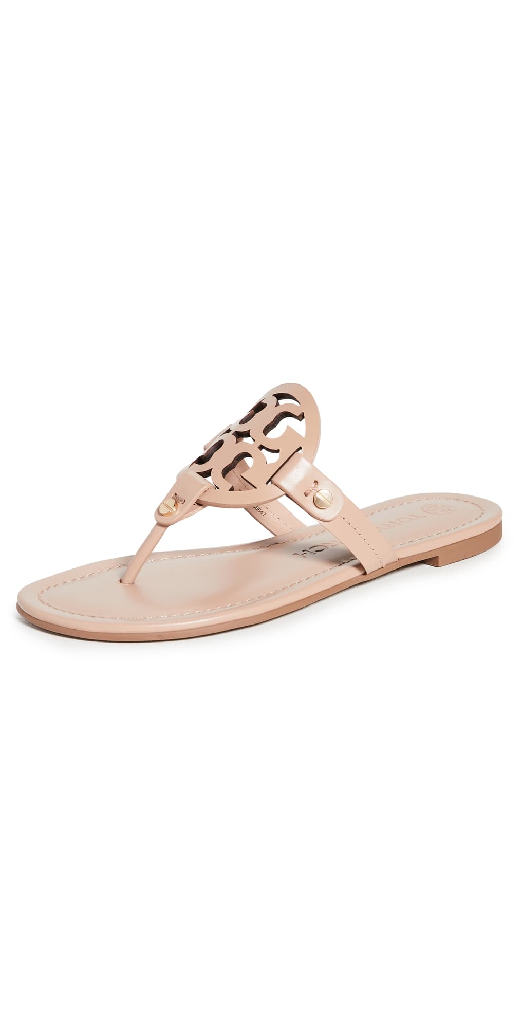 Tory Burch Miller Sandals Light Sand