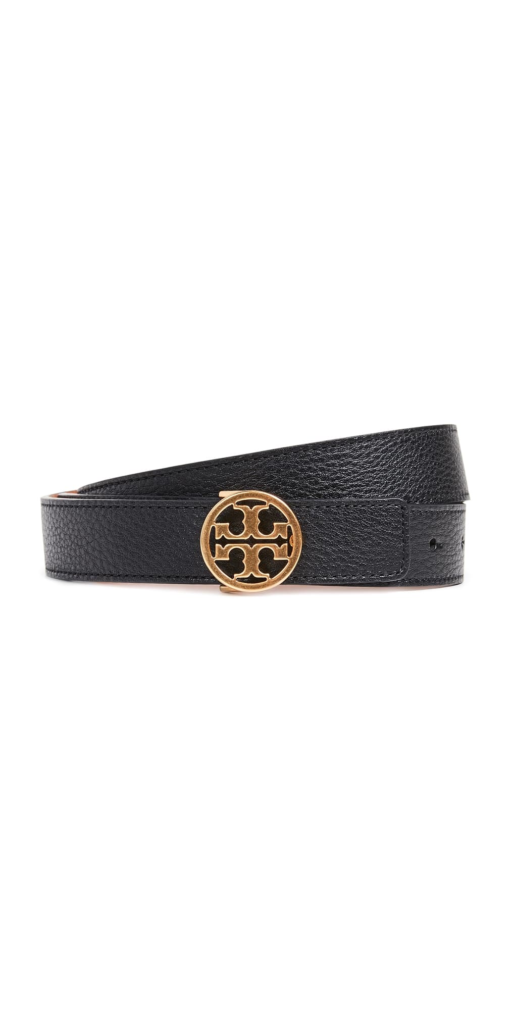 Tory Burch Miller Reversible Belt 1 Black/Gold