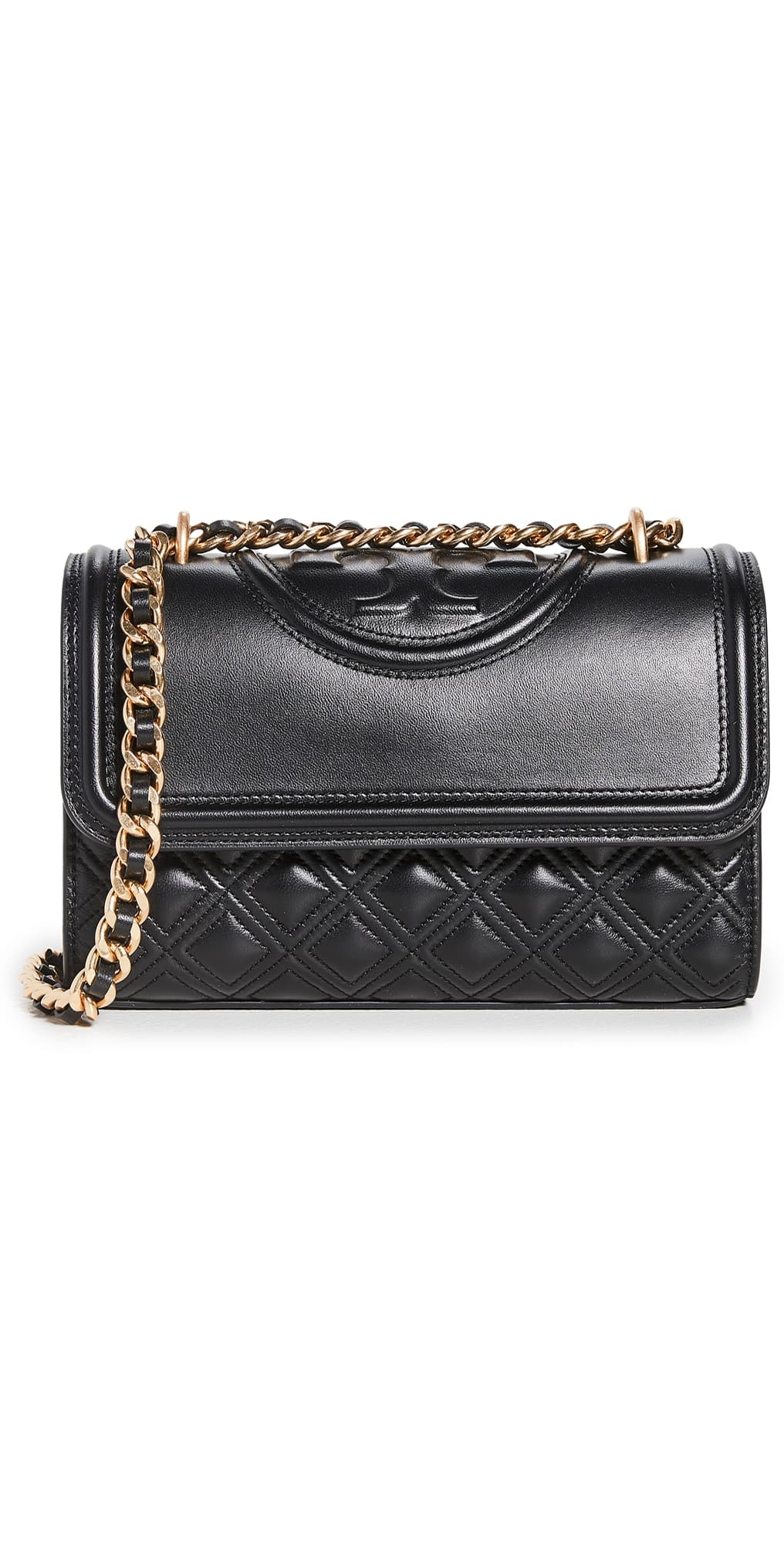 Tory Burch Fleming Small Convertible Bag Black · One Size
