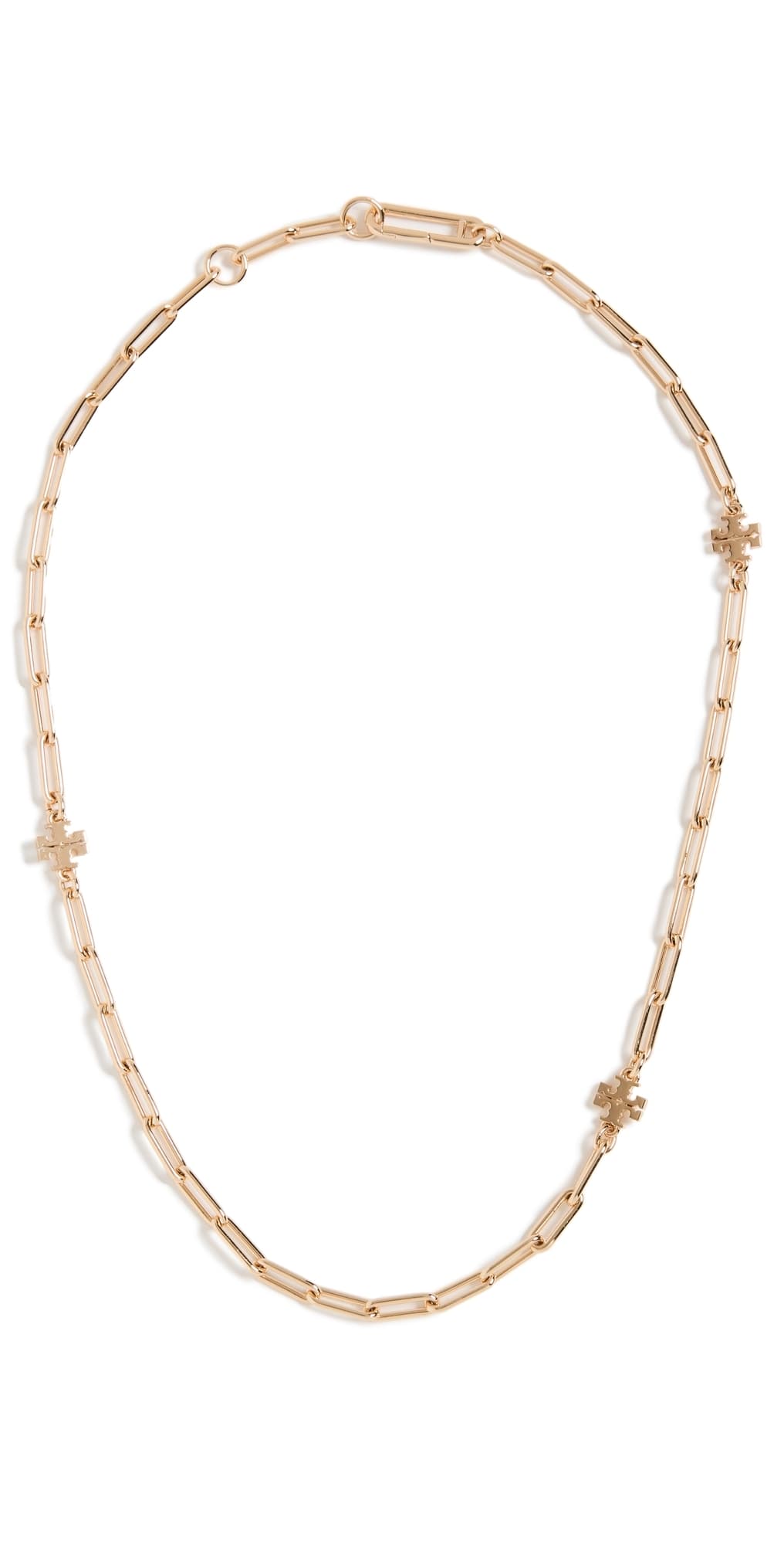 Tory Burch Good Luck Chain Necklace Tory Gold · One Size