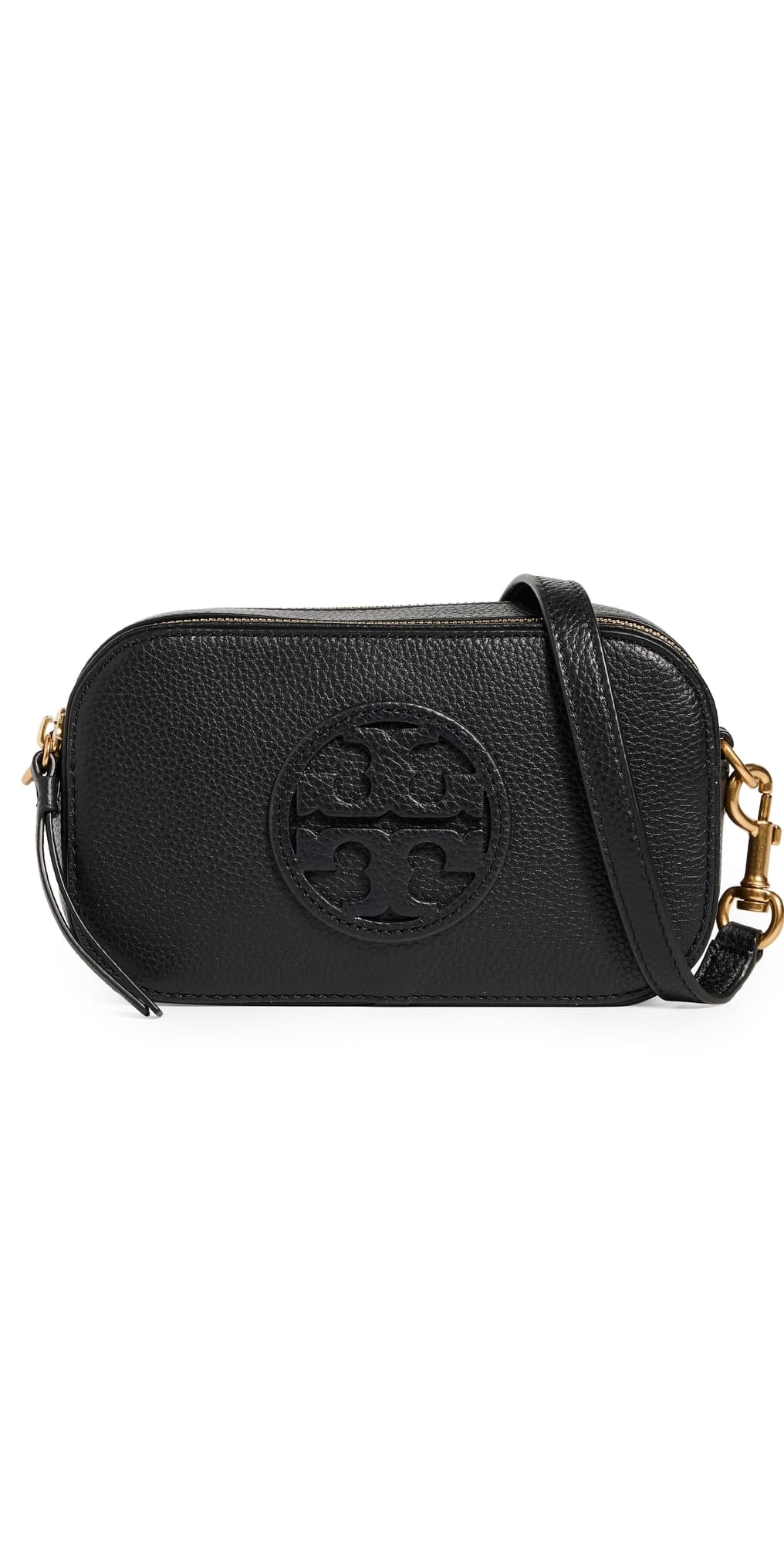 Tory Burch Mini Miller Crossbody Bag Black · One Size