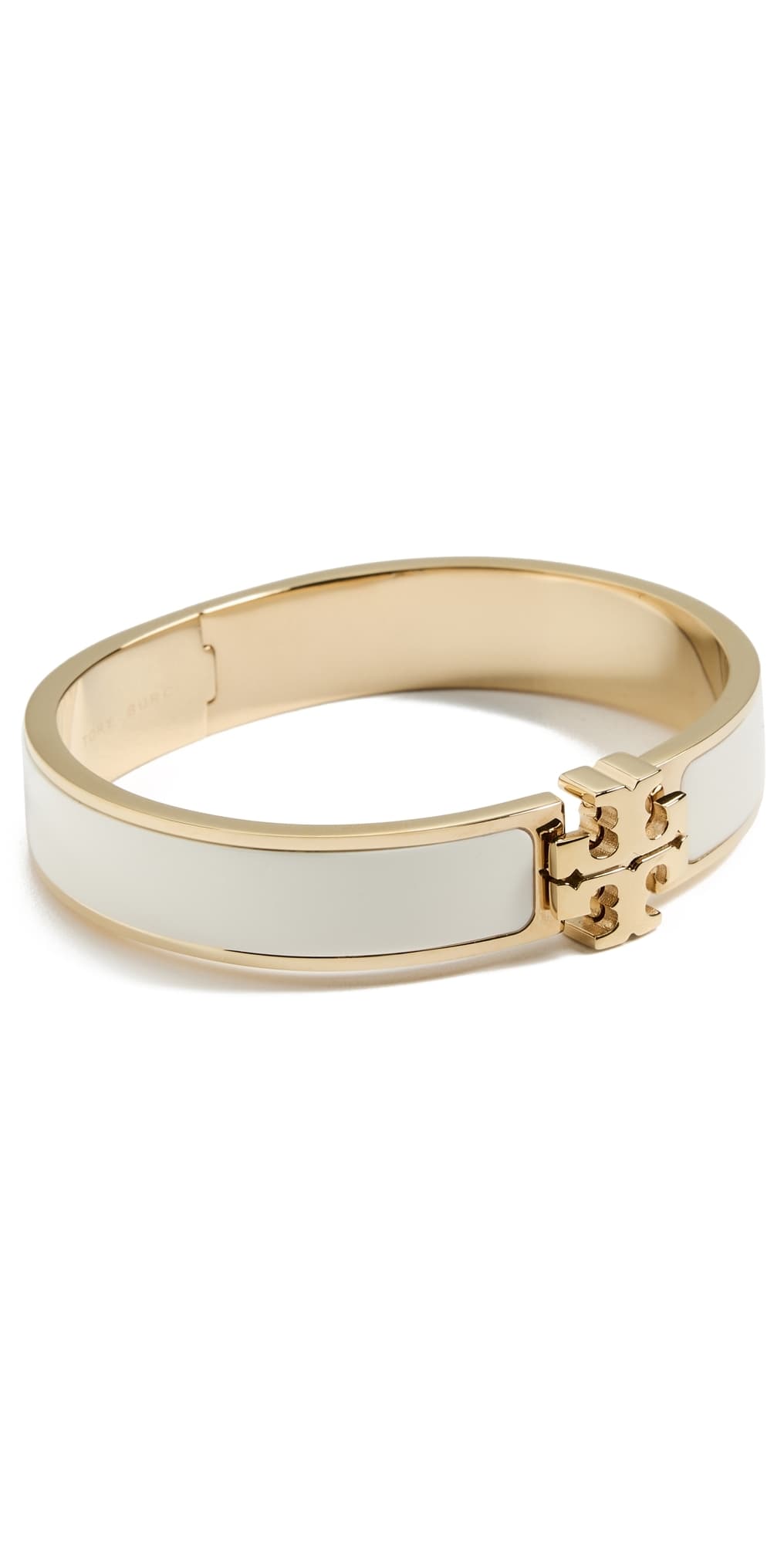 Tory Burch Icon Enamel Bracelet Tory Gold/New Ivory · One Size