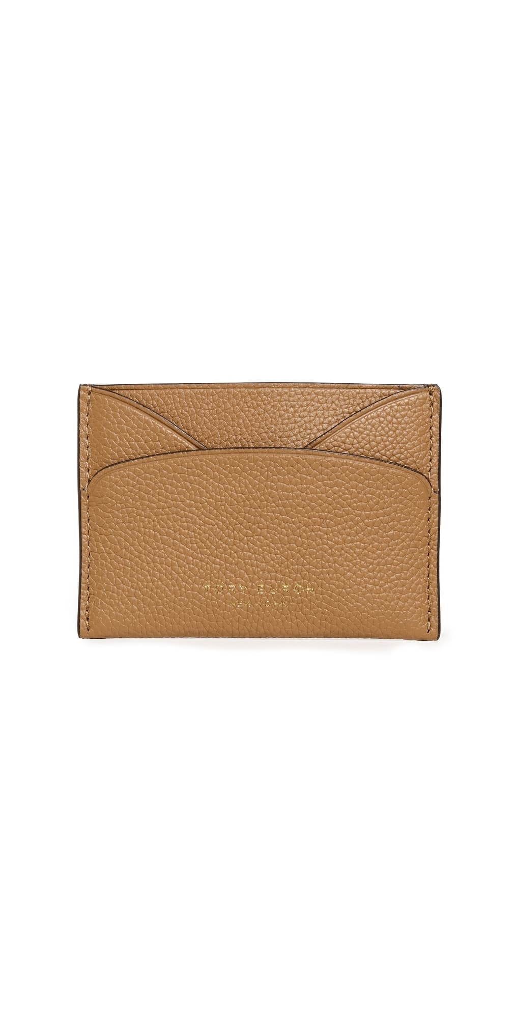 Tory Burch Romy Flat Card Case Tiramisu