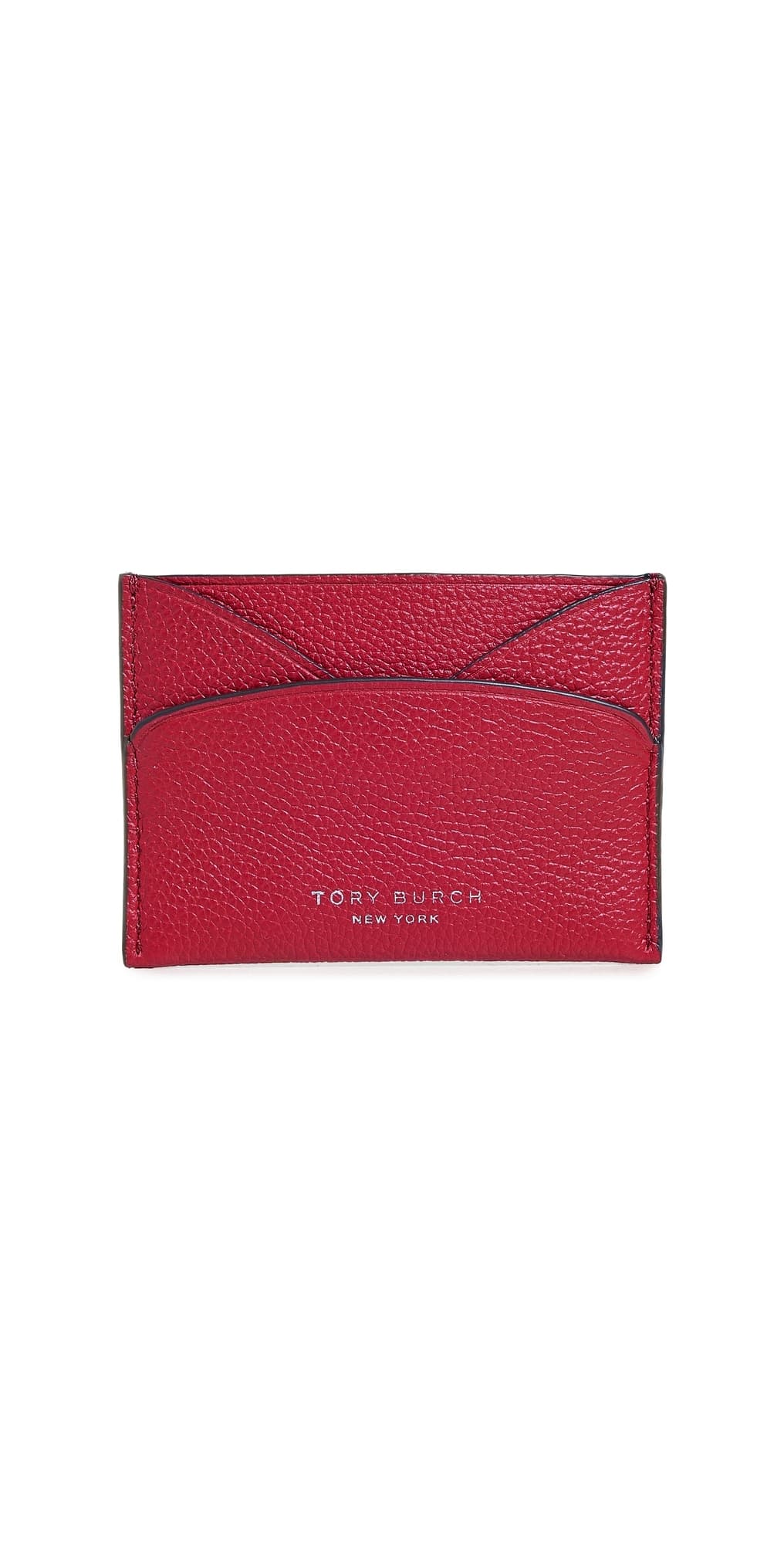 Tory Burch Romy Flat Card Case Tory Red · One Size