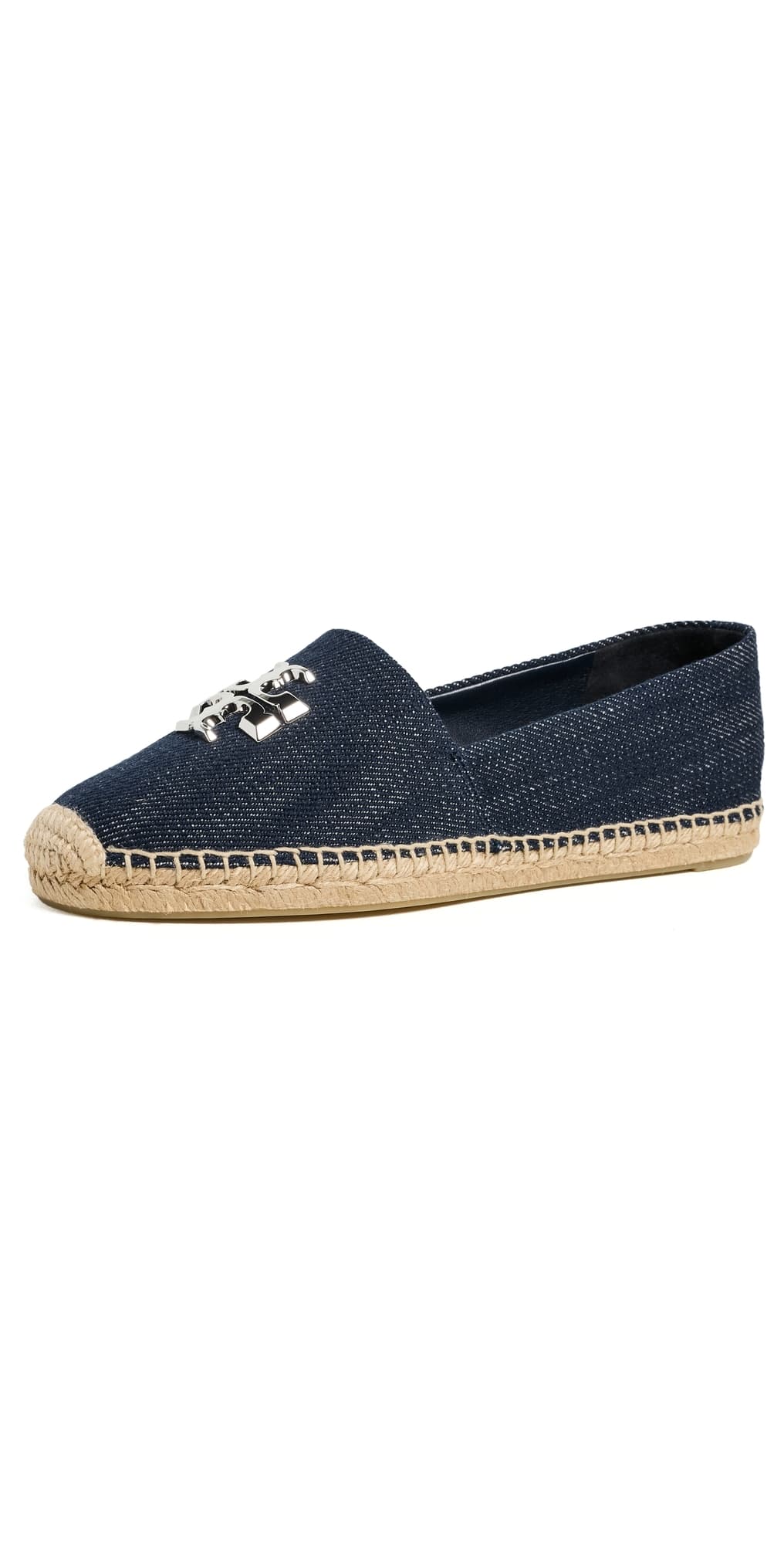Tory Burch Eleanor Espadrilles Midnight Stream