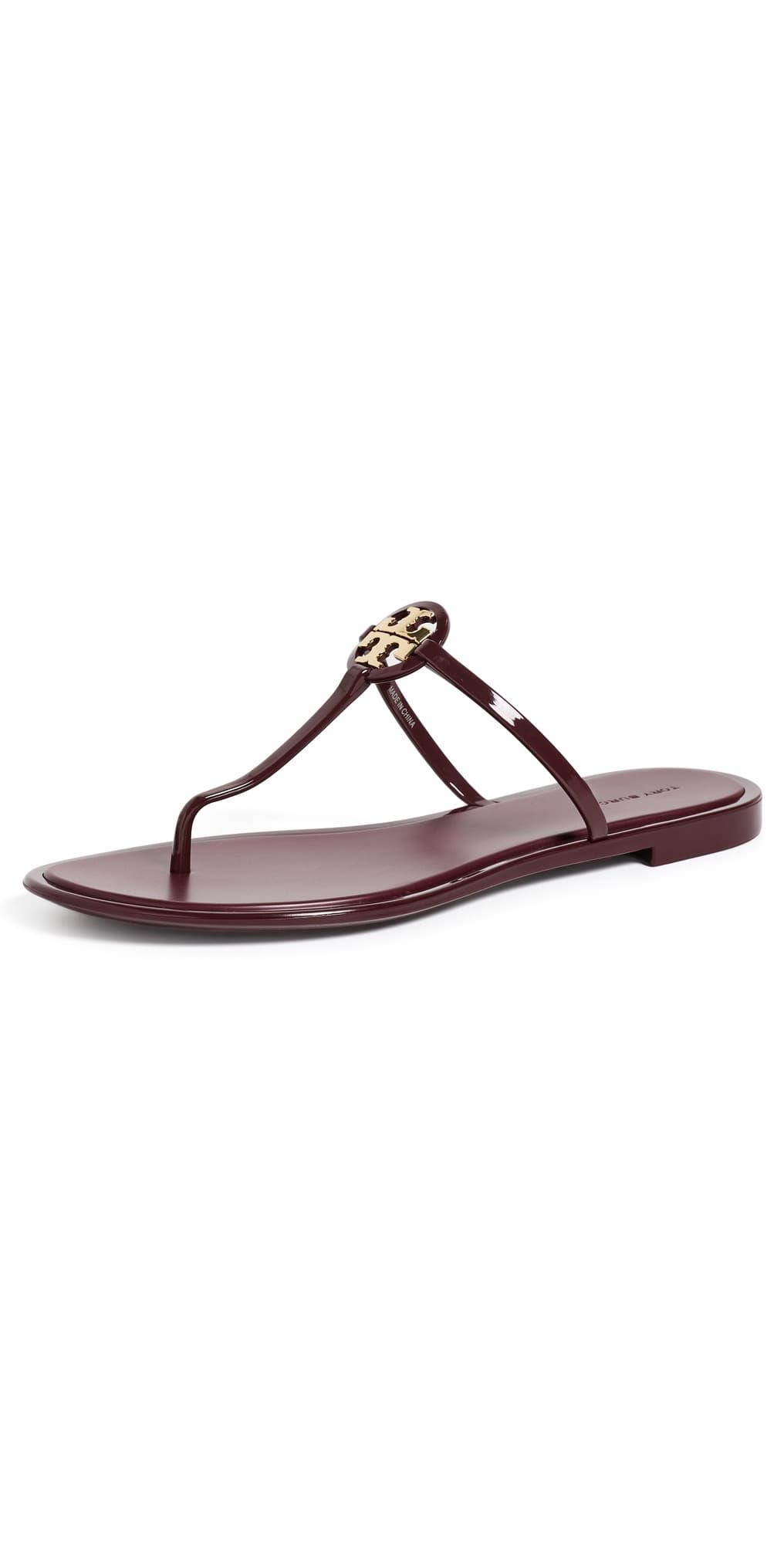 Tory Burch Mini Miller Jelly Sandals Dried Currant