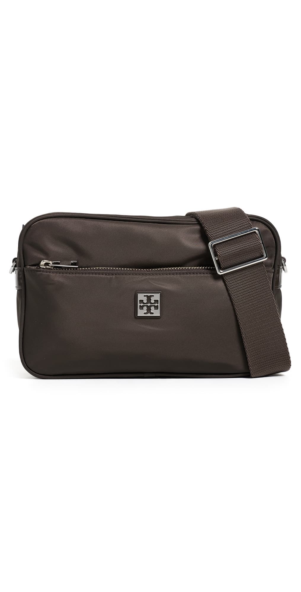 Tory Burch Virginia Shoulder Bag Dark Brown · One Size