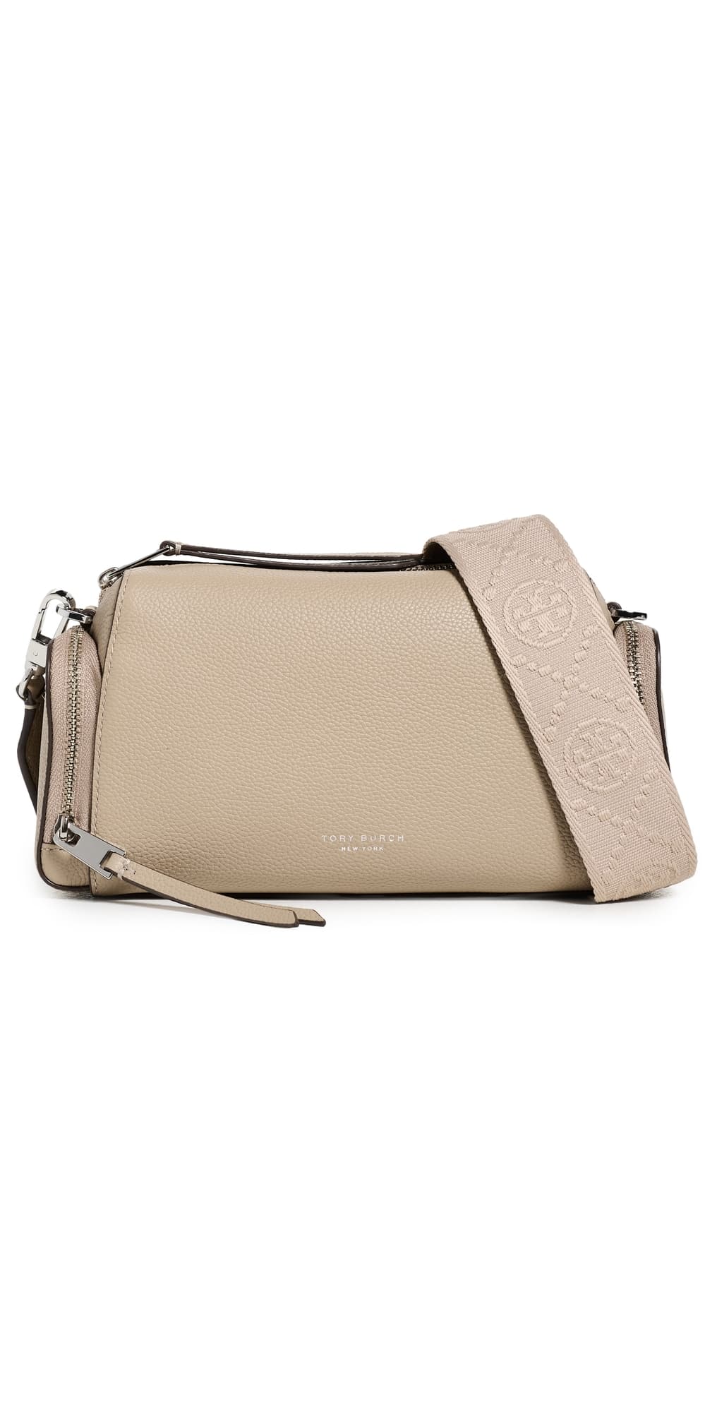 Tory Burch Perry Voyager Handbag Soft Cement · One Size