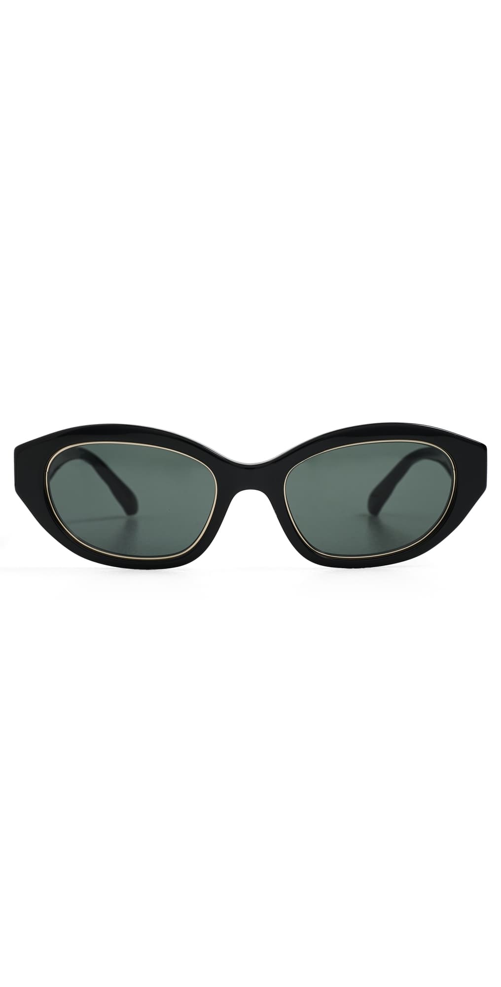 Tory Burch Kira Irregular Sunglasses Black · One Size