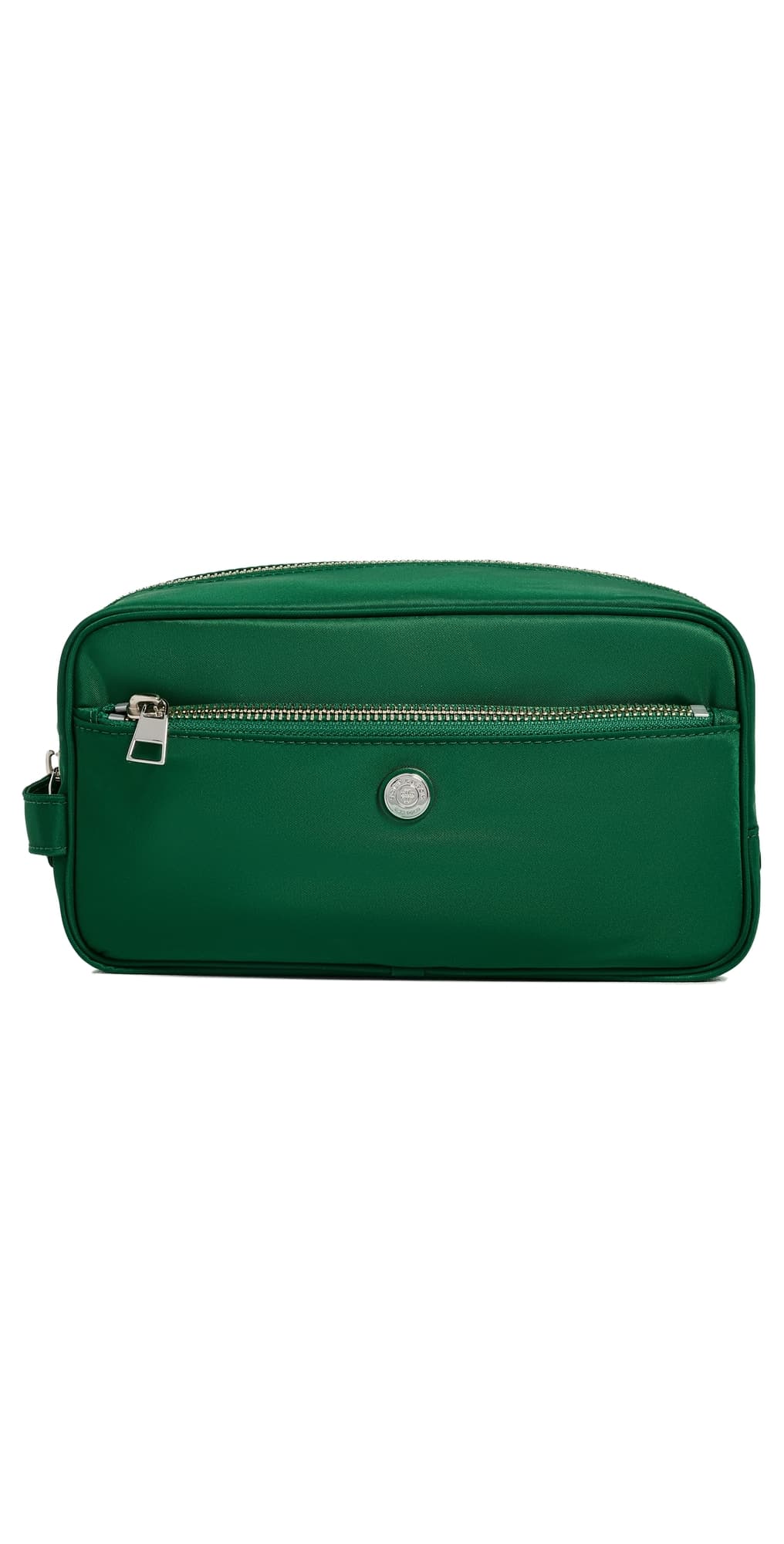 Tory Burch Twist Large Cosmetic Case Basil