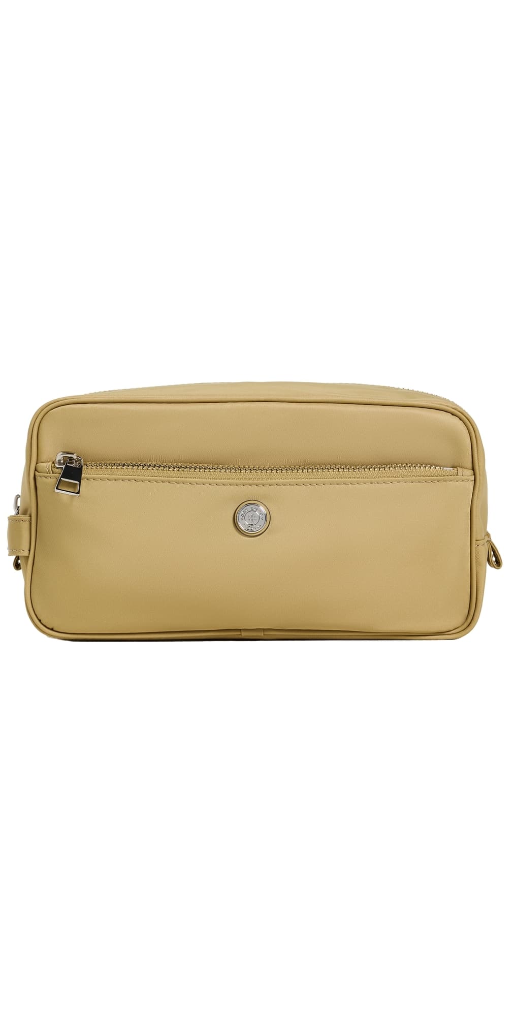 Tory Burch Twist Large Cosmetic Case Warm Bread