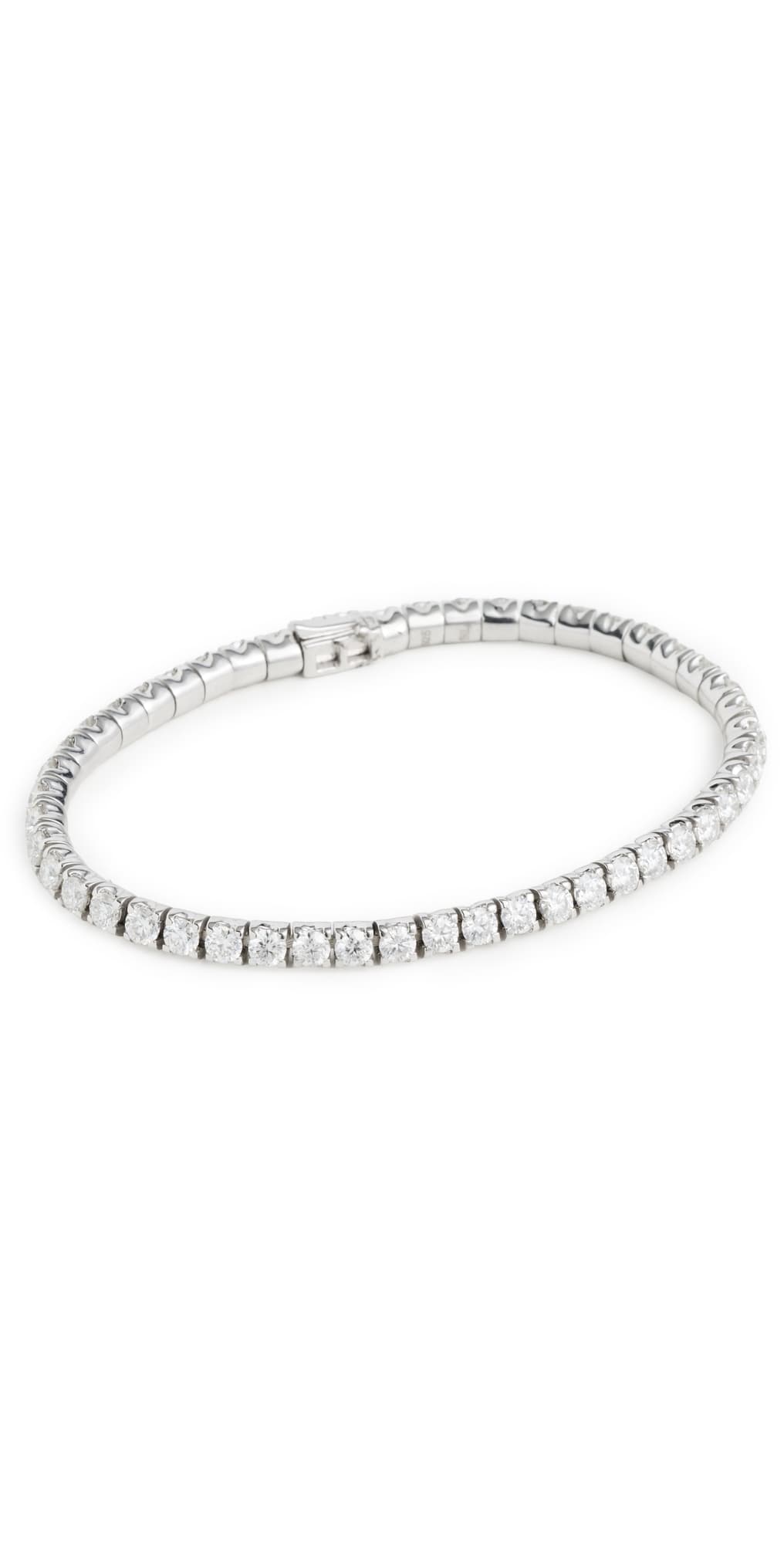 TTR Lab Grown Tennis Bracelet White Gold