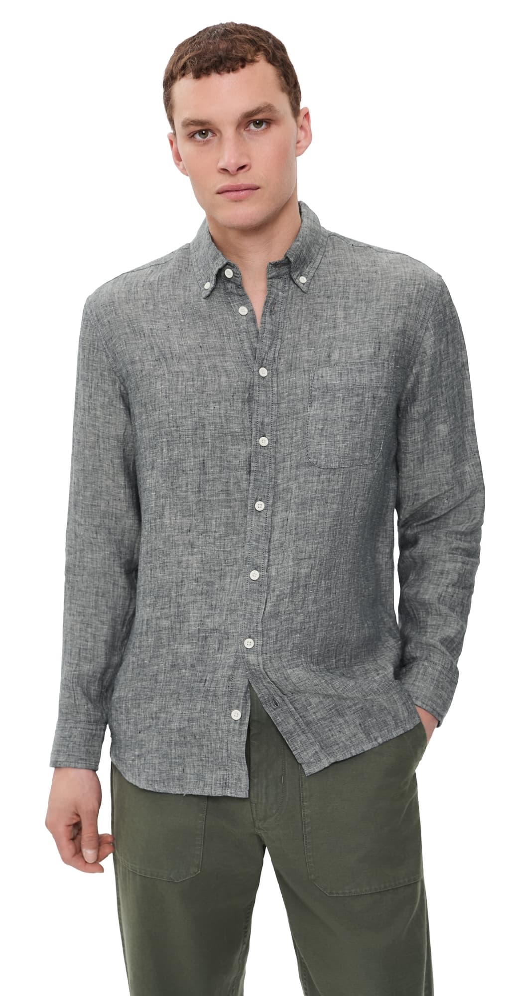 Taylor Stitch The Jack Linen Shirt Ocean Linen
