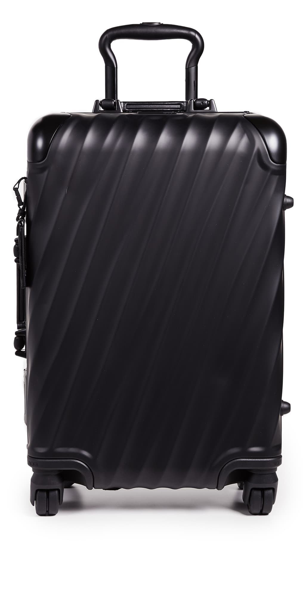 TUMI 19 Degree Aluminum International Carry On Suitcase Matte Black