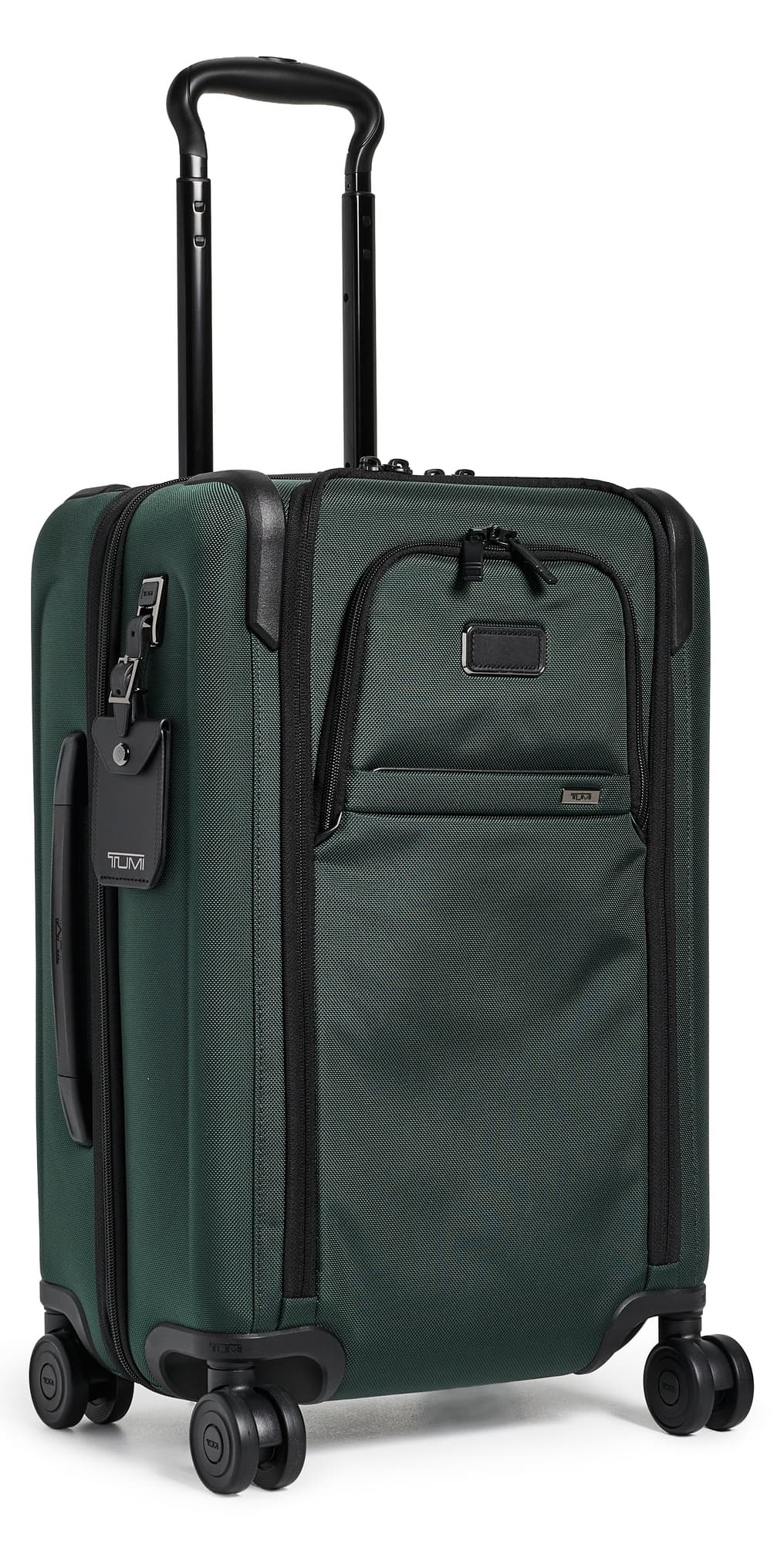 TUMI Dual Access Expandable Carry On Suitcase Deep Pine
