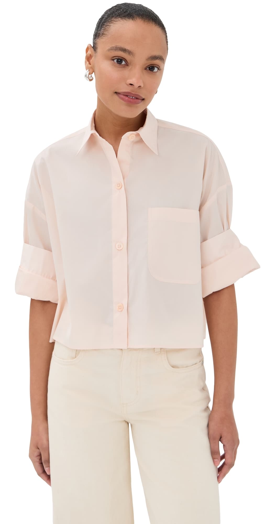TWP Next Ex Shirt Crème De Peche · M/L