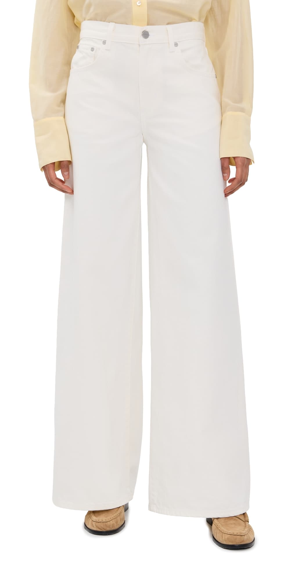 TWP Tiny Dancer Jeans White