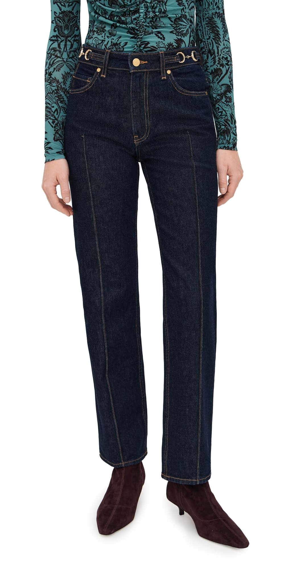 Ulla Johnson Agatha Jeans Tigris