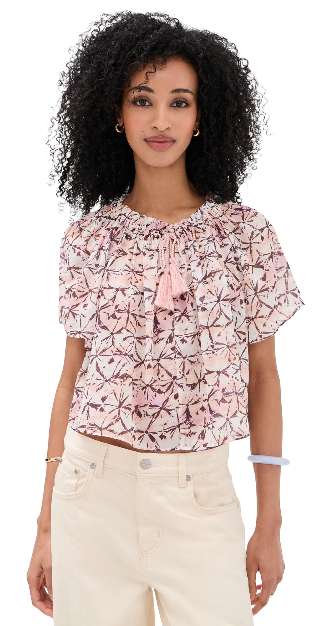 Ulla Johnson Alon Coverup Top Amethyst