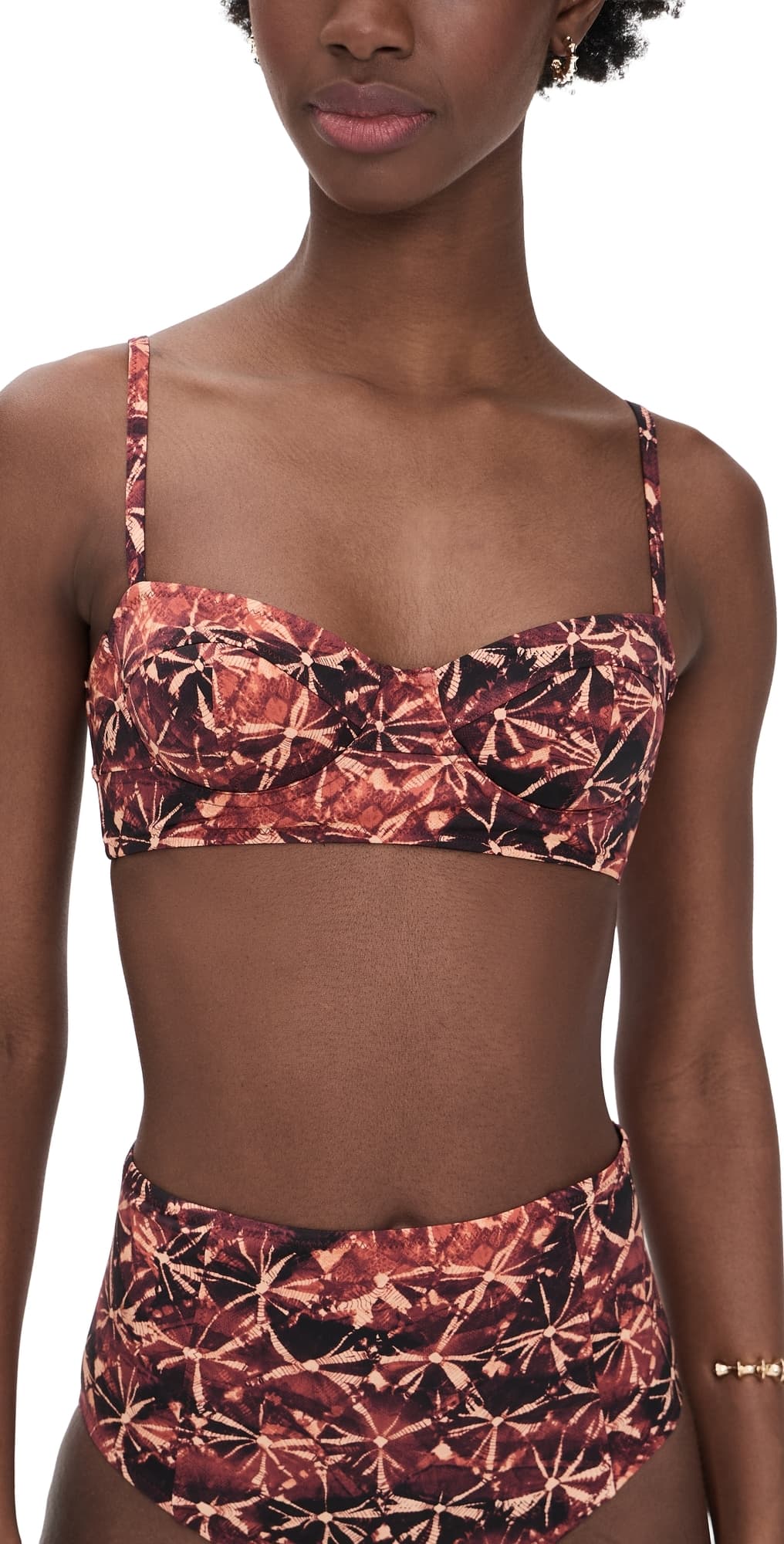 Ulla Johnson Zahara Bikini Top Sumac