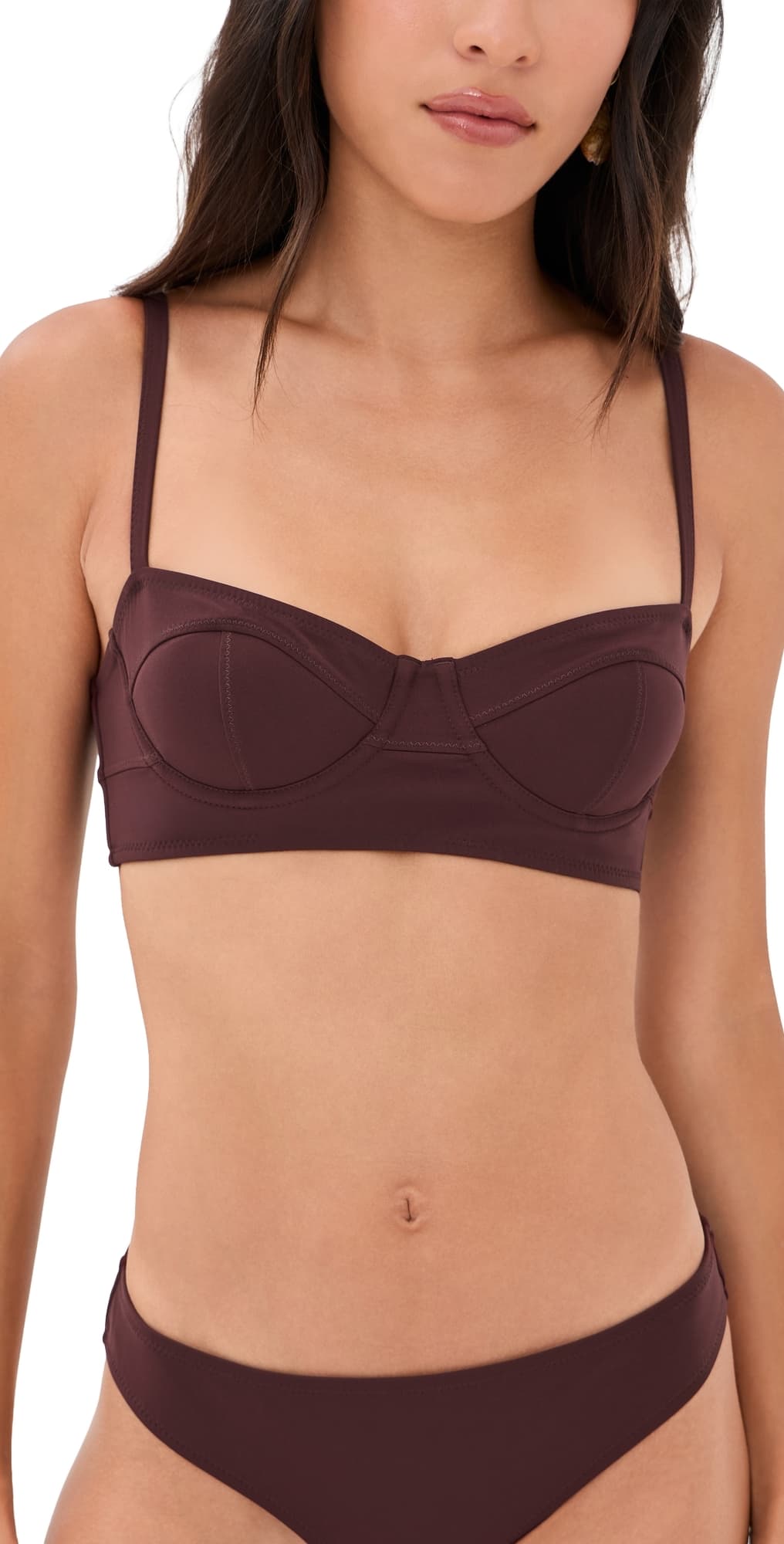 Ulla Johnson Zahara Bikini Top Urchin