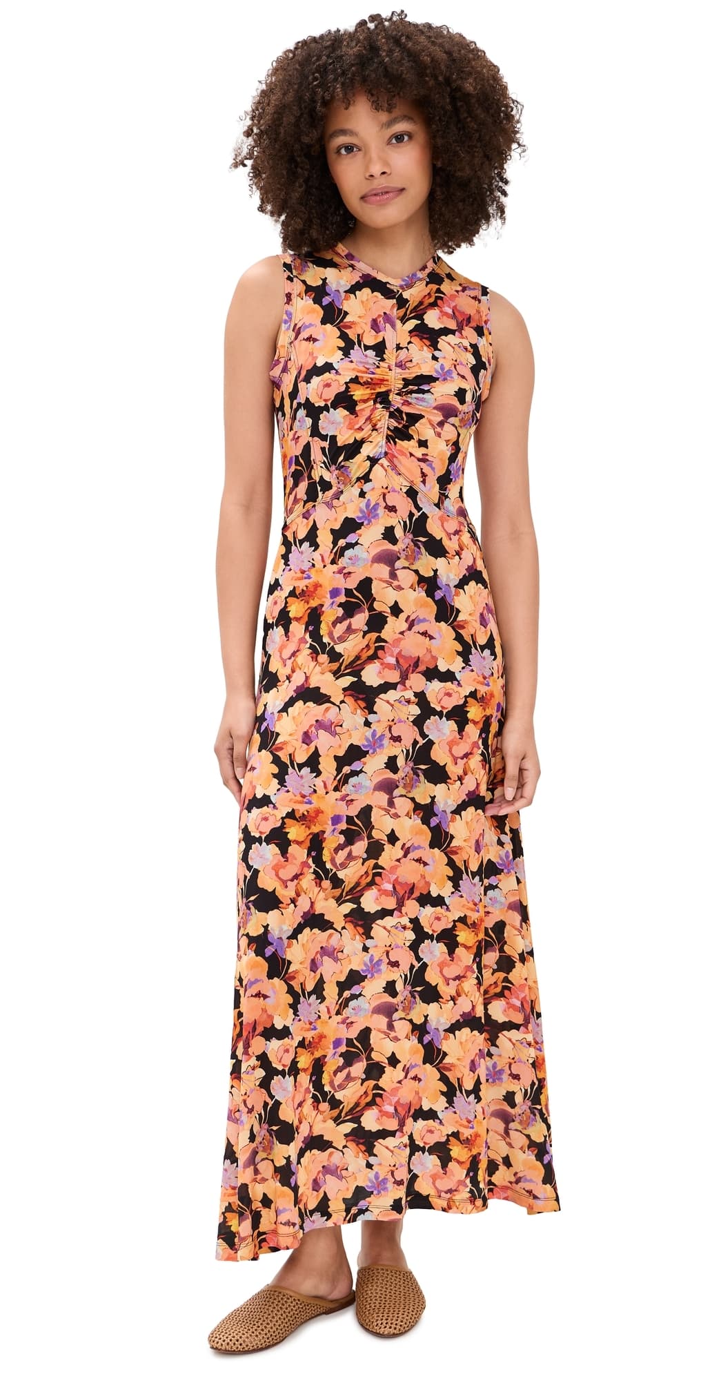 Ulla Johnson Lina Jersey Dress Night Bloom
