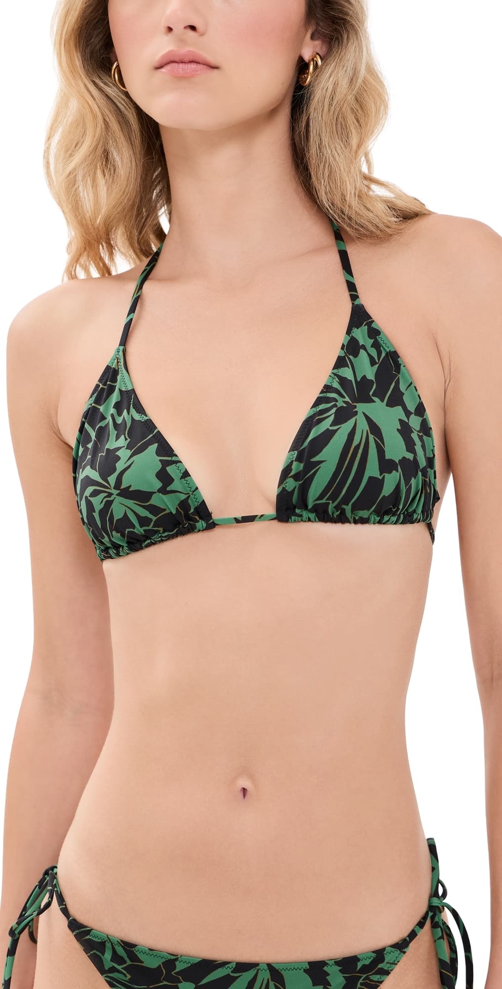 Ulla Johnson Maya String Bikini Top Neptune