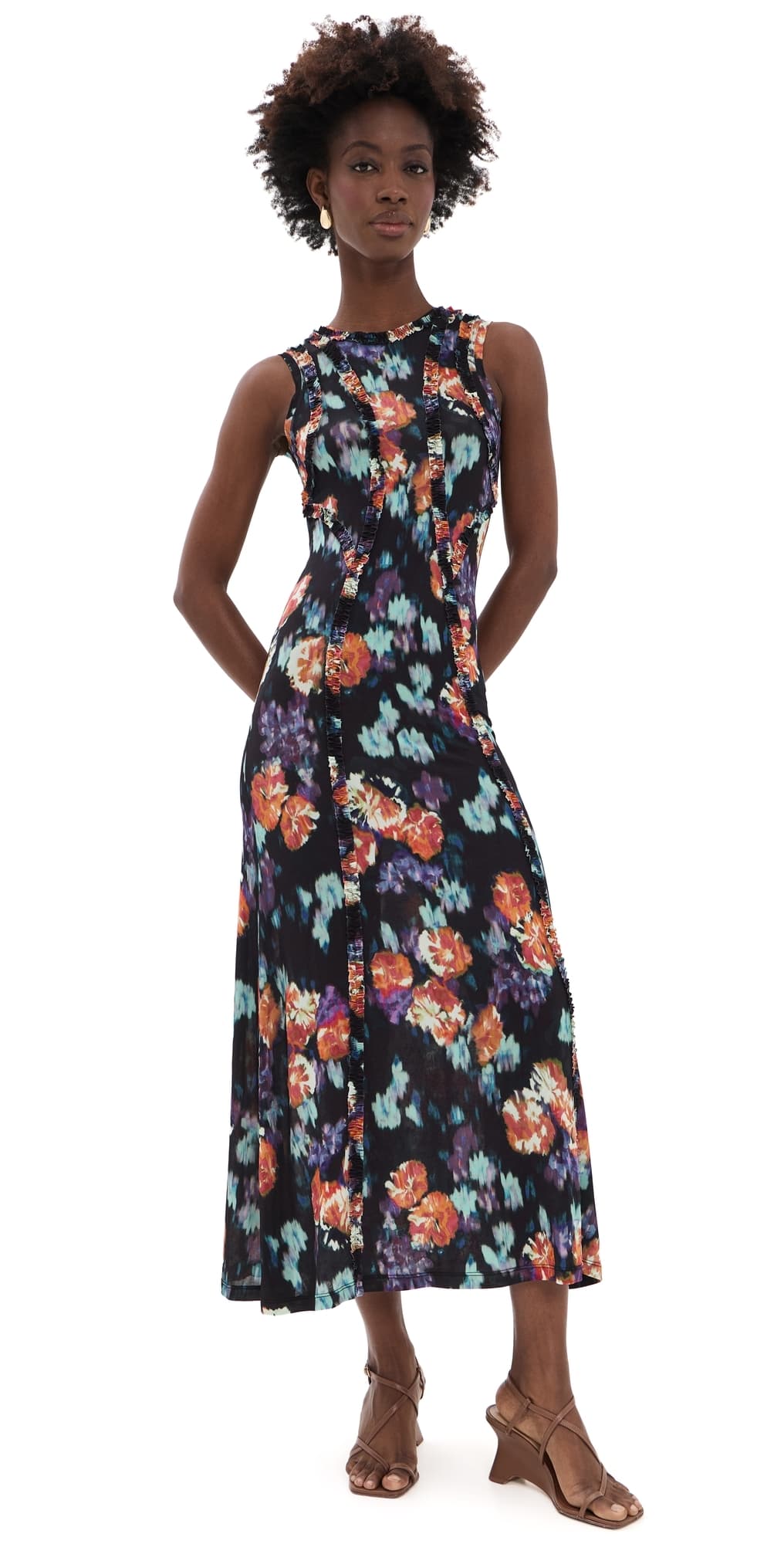 Ulla Johnson Isabelle Jersey Dress Nocturne