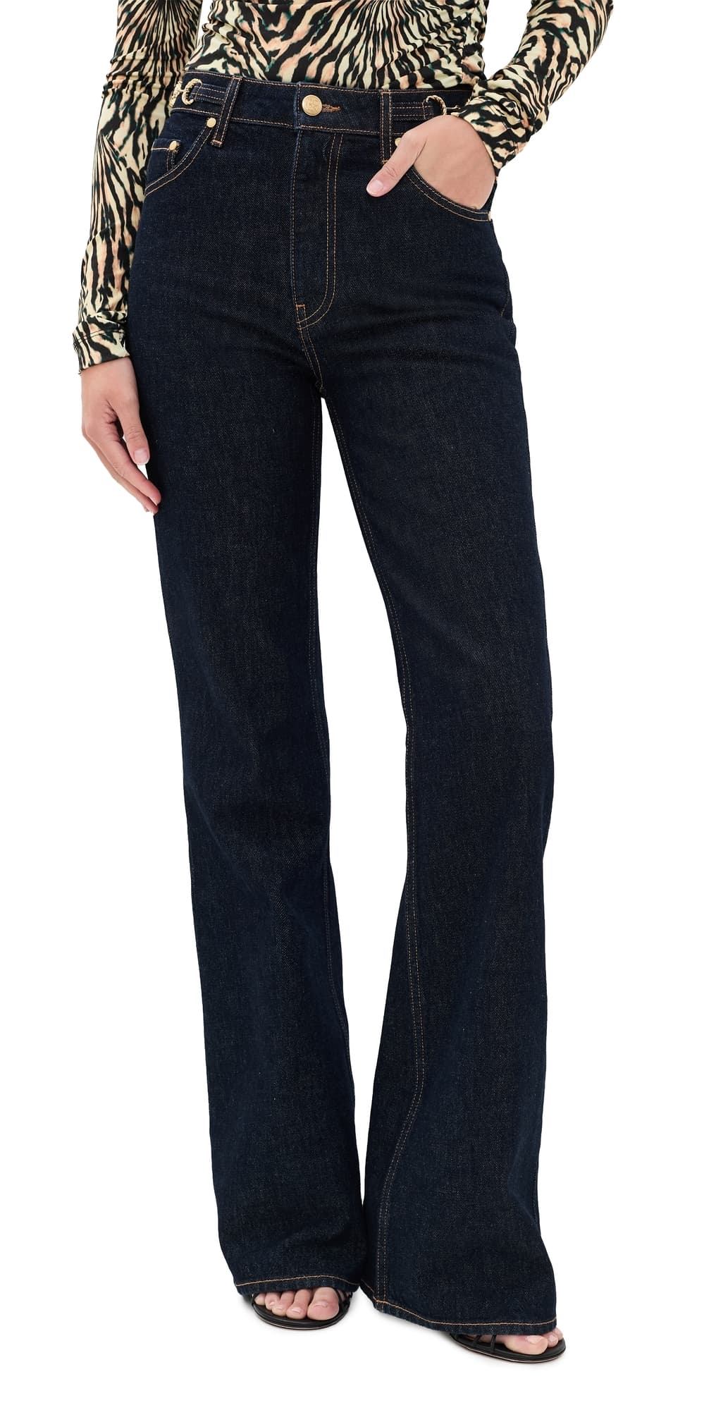 Ulla Johnson The Colette Straight Leg Jeans Tigris