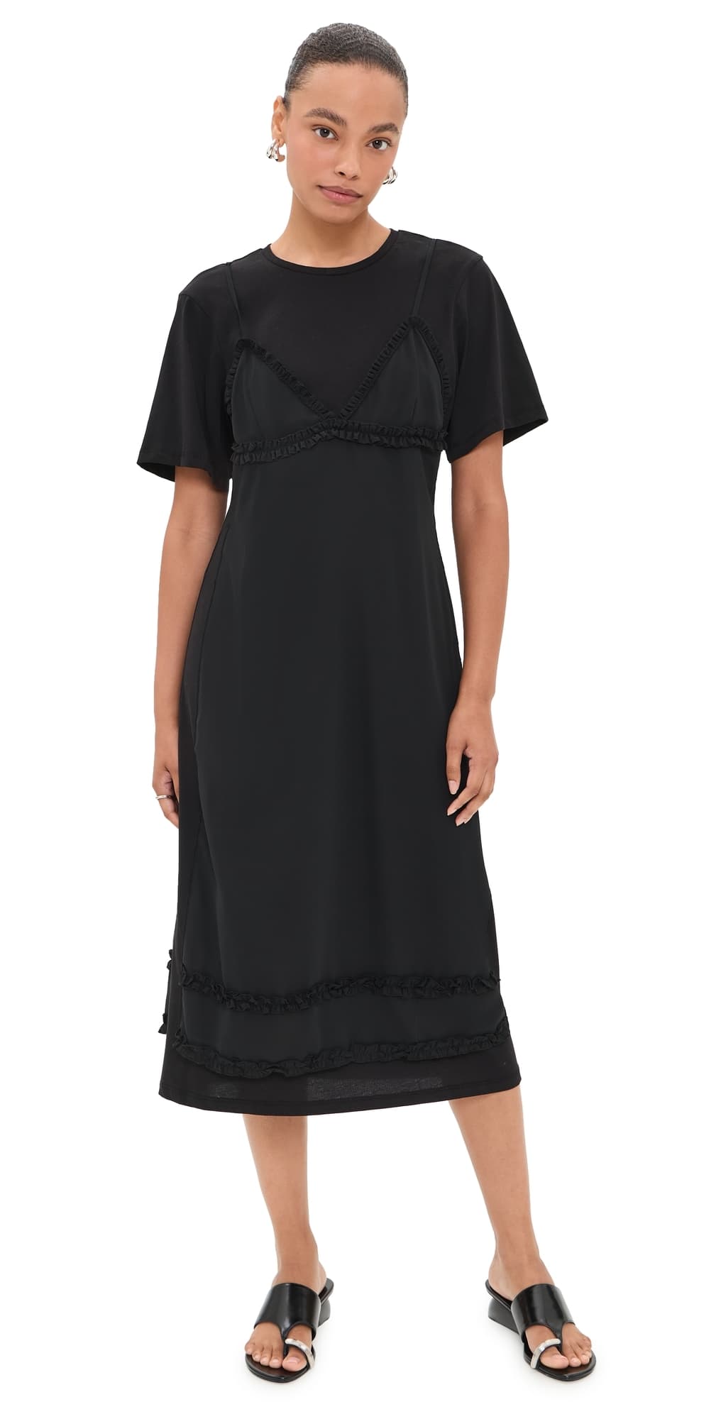 Ulla Johnson Tallis Cotton Dress Noir
