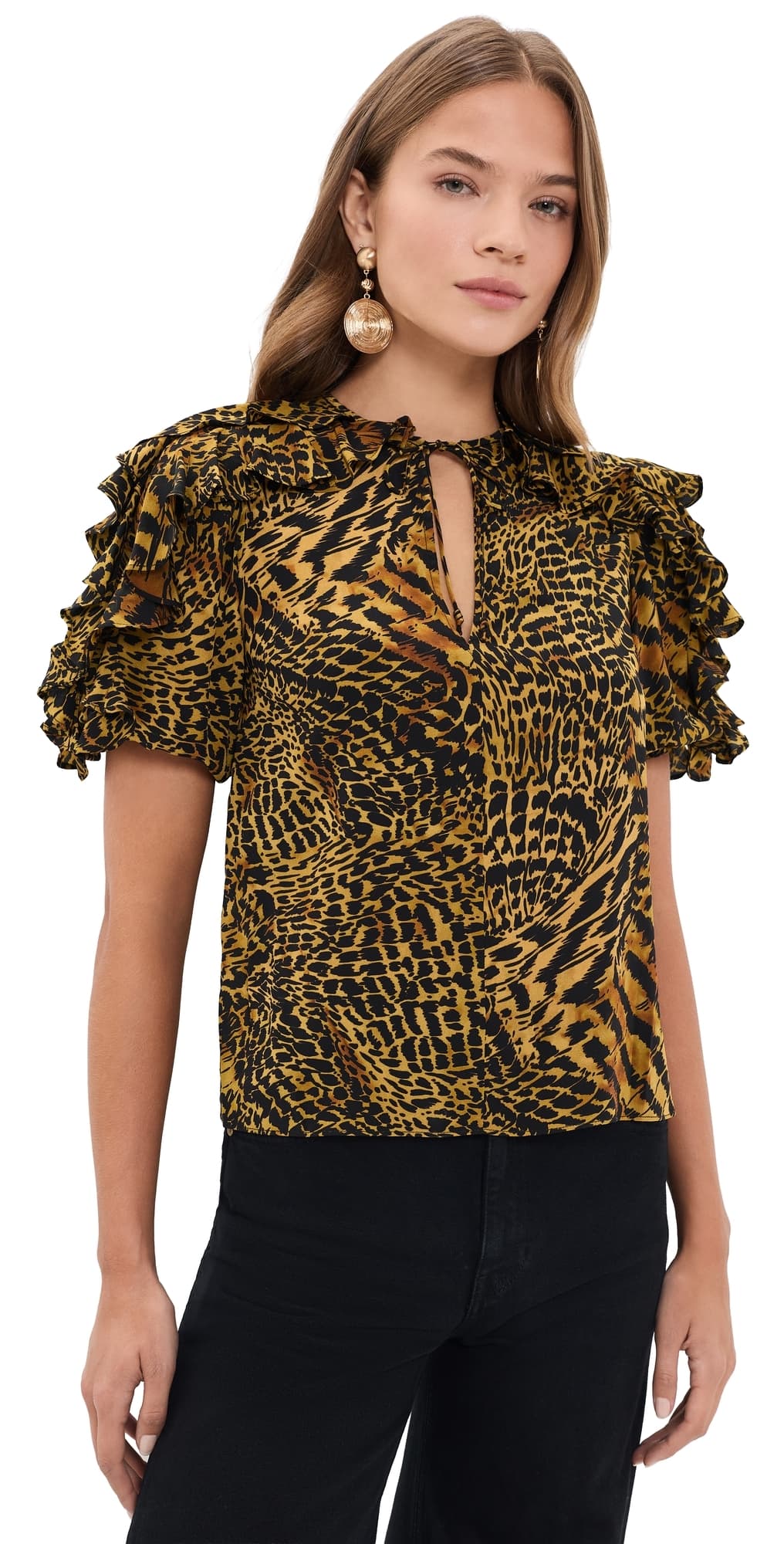 Ulla Johnson Josephine Silk Top Wren