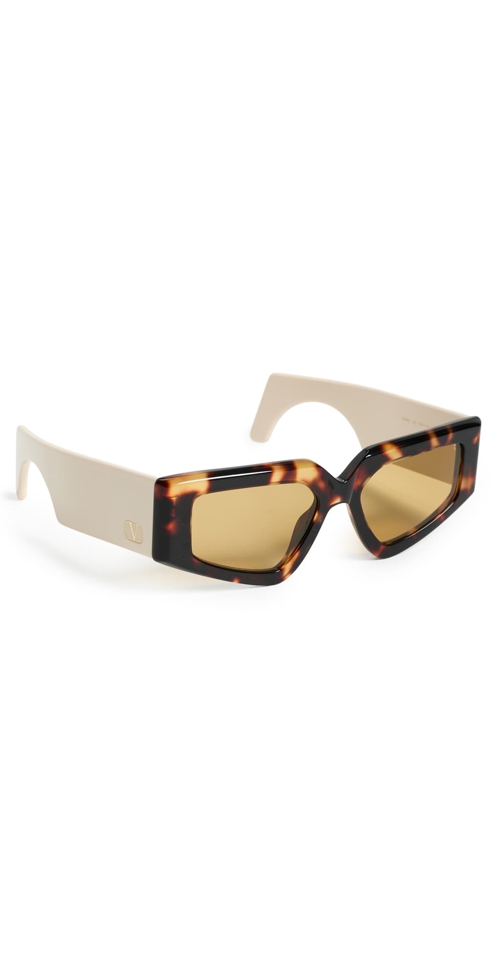 Valentino Ultra Vintage Sunglasses Havana/Ivory/Brown