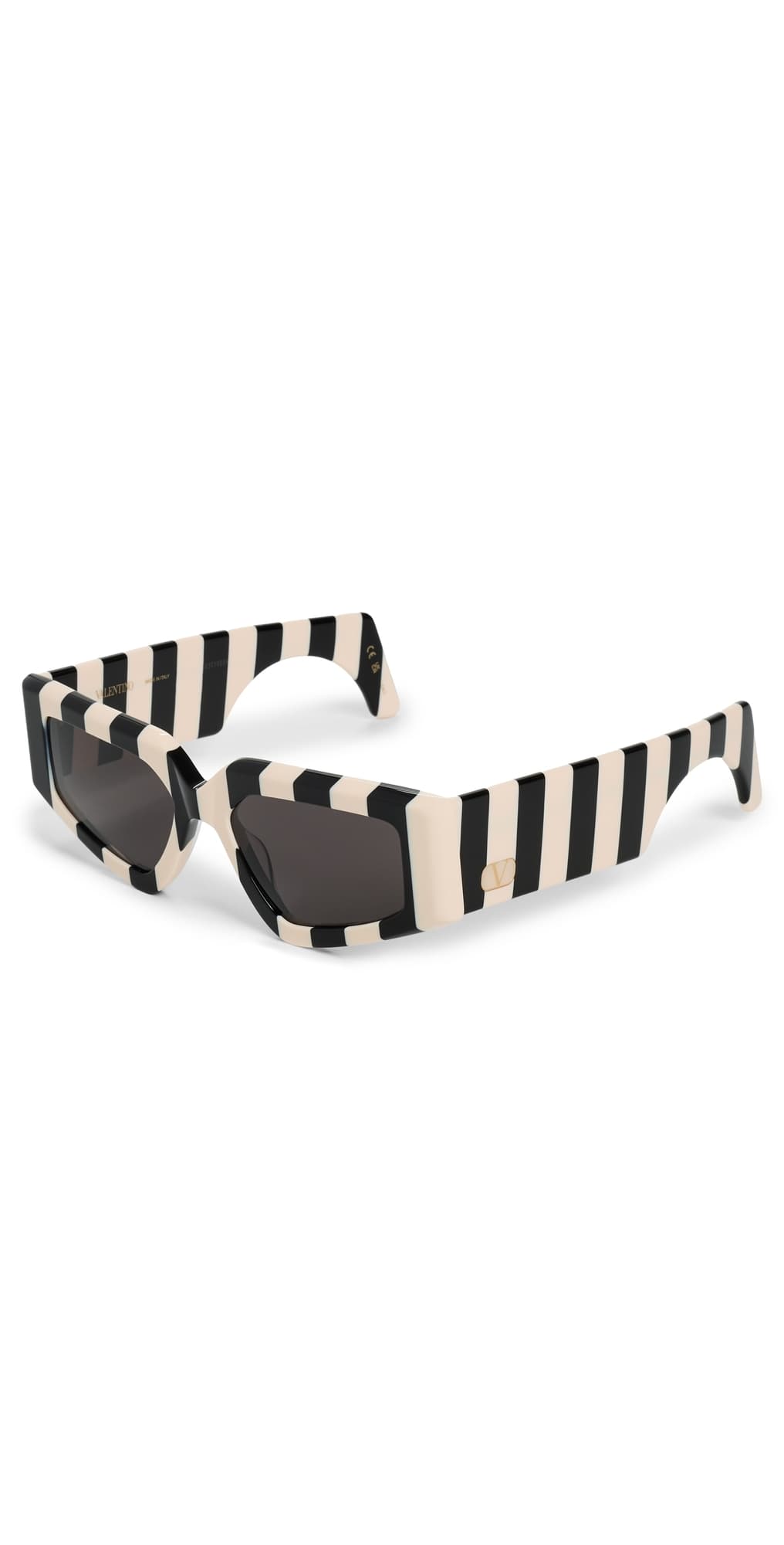 Valentino Ultra Vintage Sunglasses Ivory-Ivory-Grey