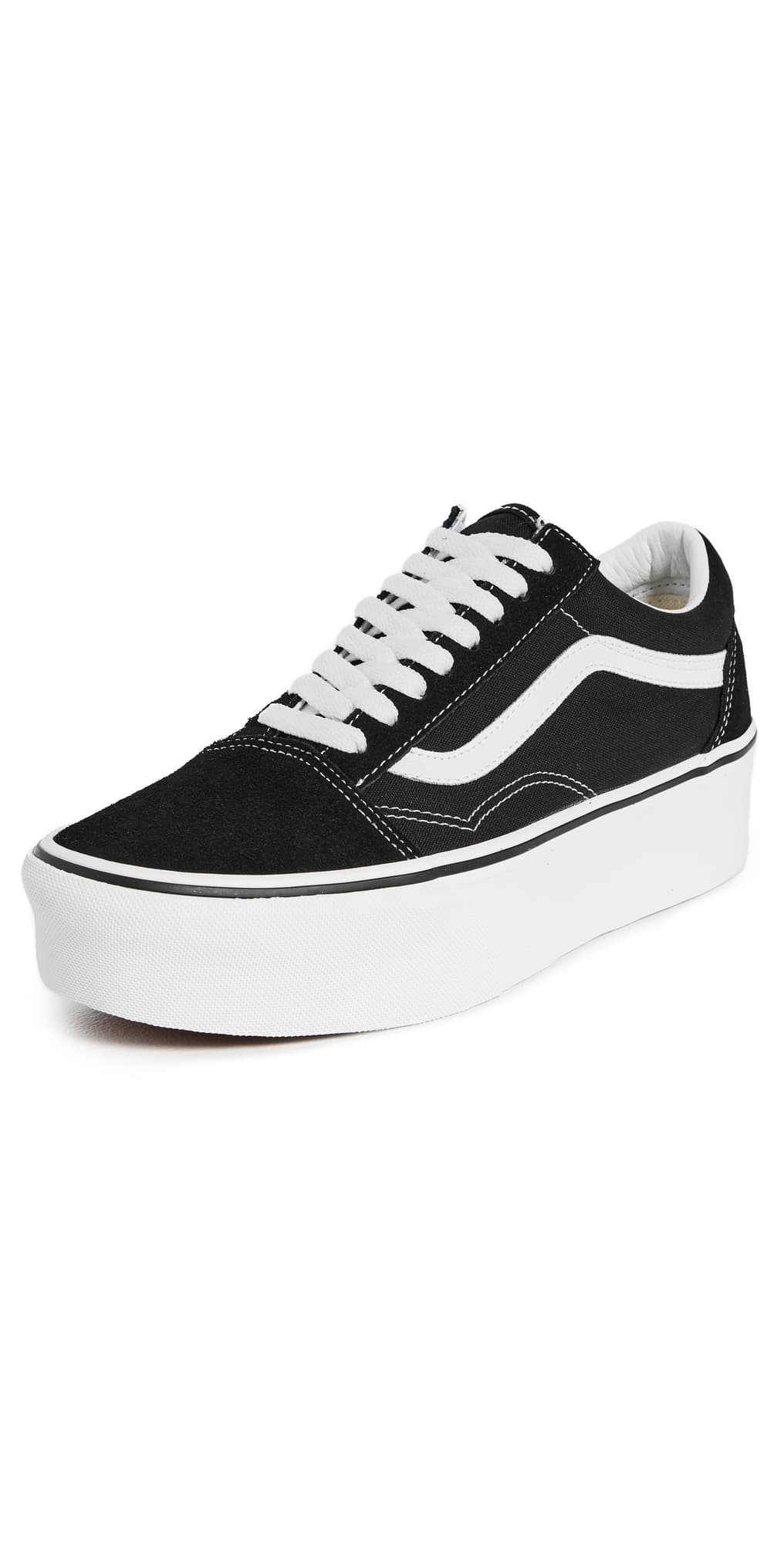 Vans UA Old Skool Stackforms Black/True White