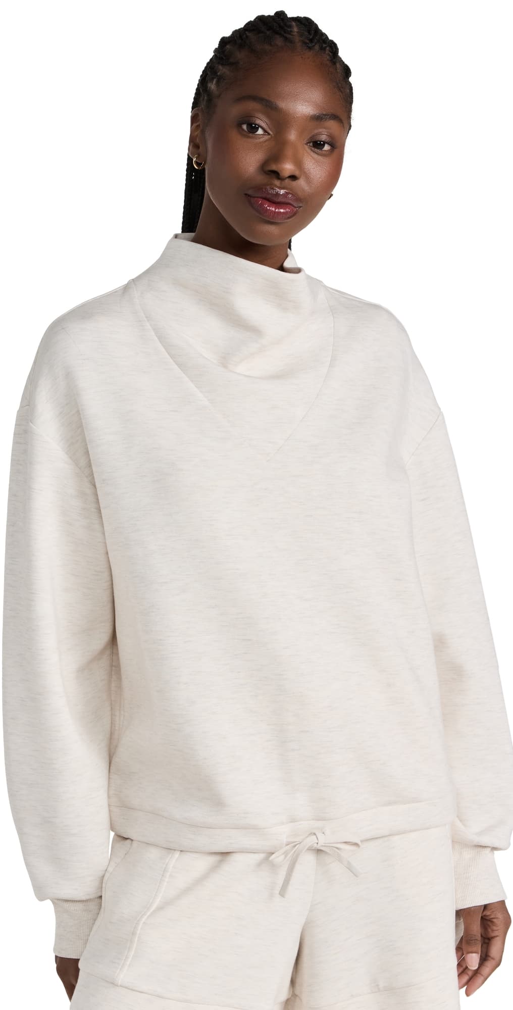Varley Betsy Sweater Ivory Marl
