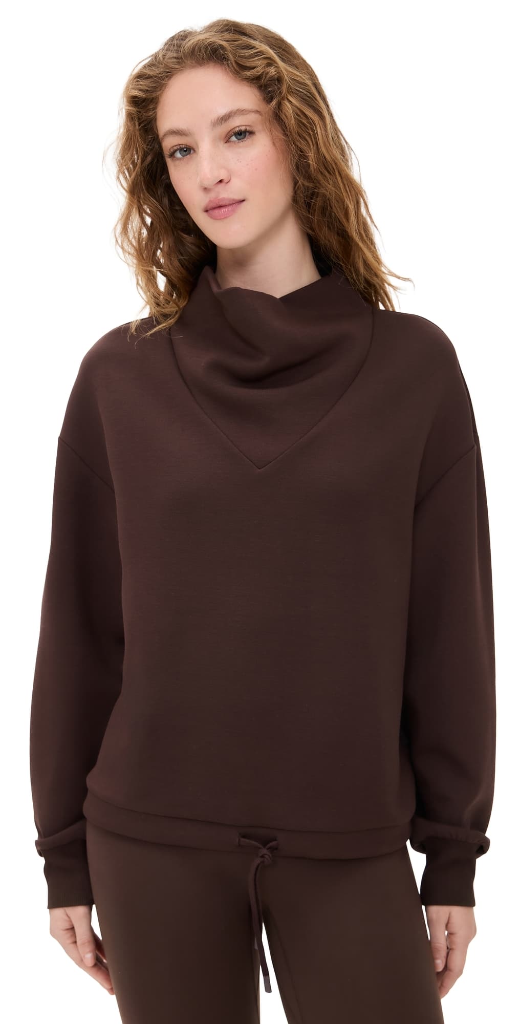 Varley Betsy Sweatshirt Coffee Bean